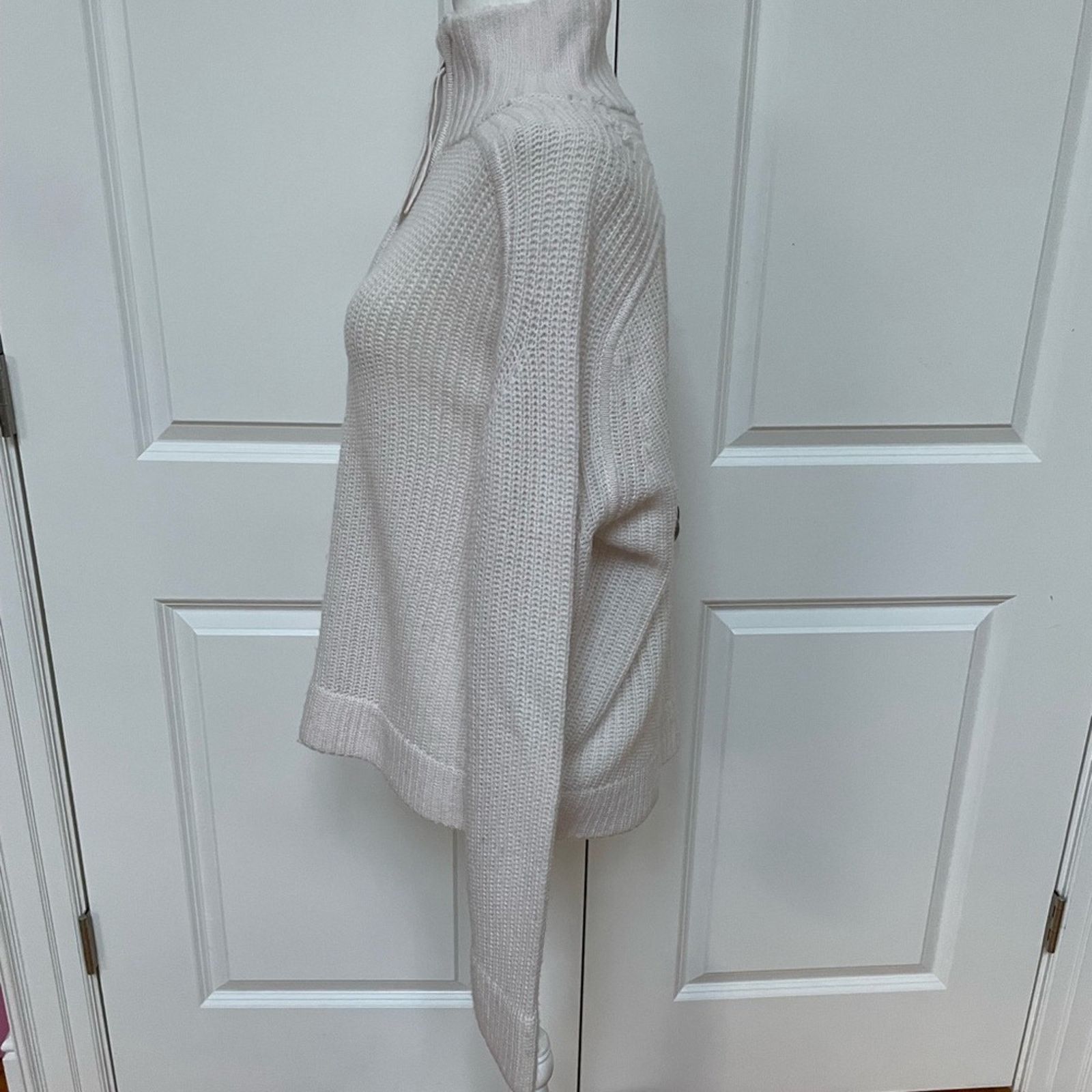 360Cashmere Wool/Cashmere Blended Full Zip Sweater from 360 Cashmere Size M / US 6-8 / IT 42-44 - 3 Thumbnail