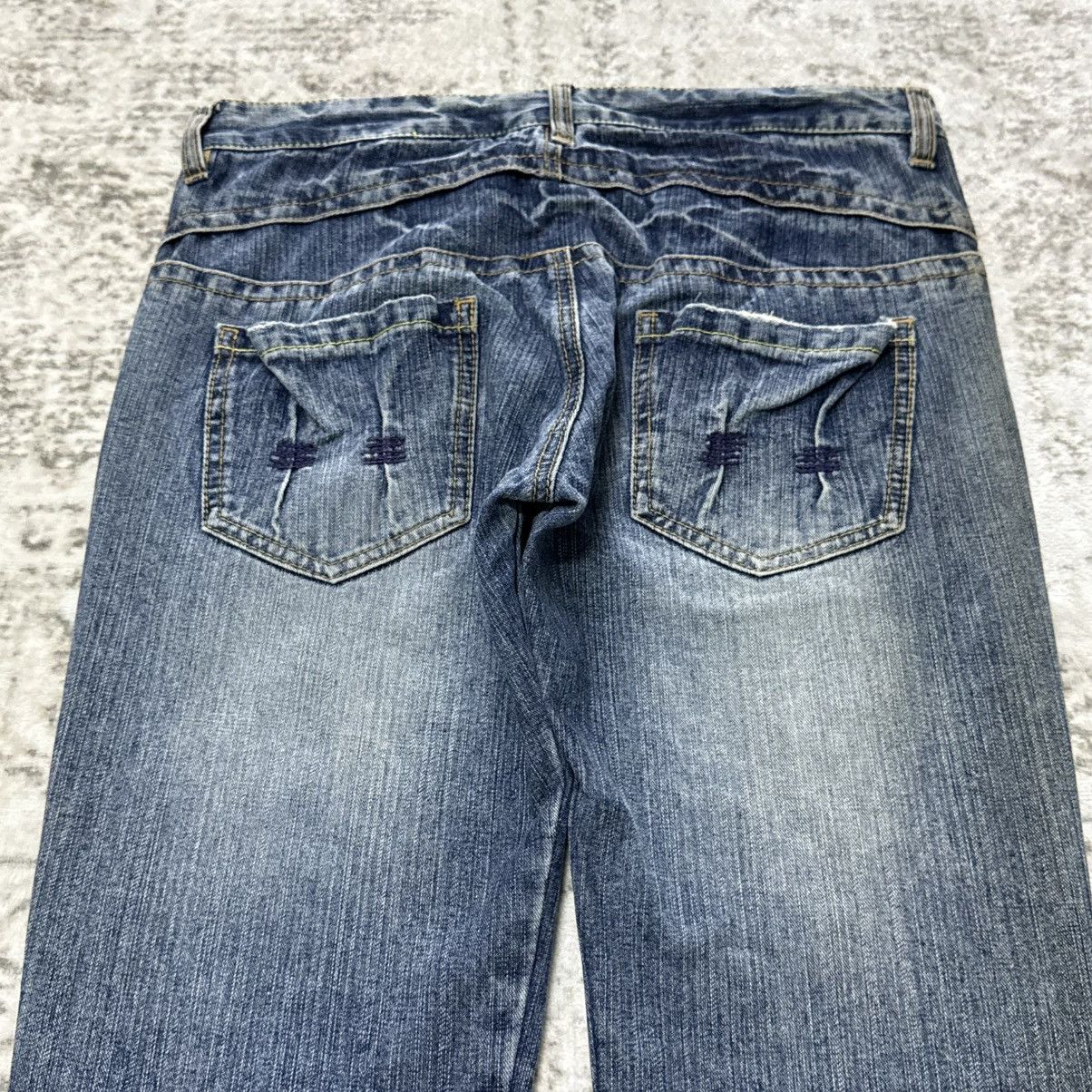Japanese Brand Japanese Brand J-honey Zipper Pocket Slim Jeans Size US 30 / EU 46 - 8 Thumbnail