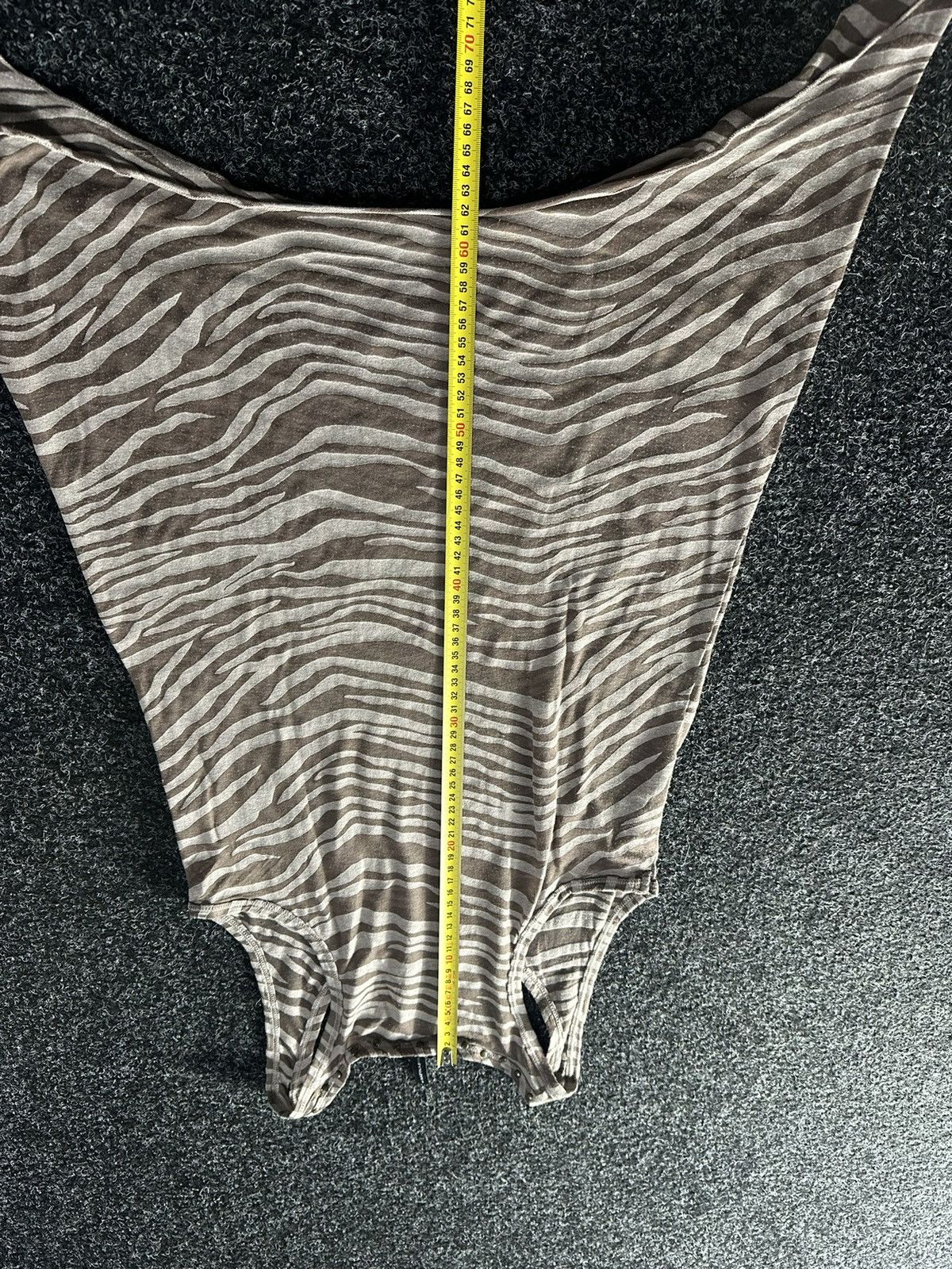 Designer × Issey Miyake × Vintage VTG 90s NAF NAF tank JPG style Womens Avant-garde Y2k rare Size S / US 4 / IT 40 - 8 Thumbnail