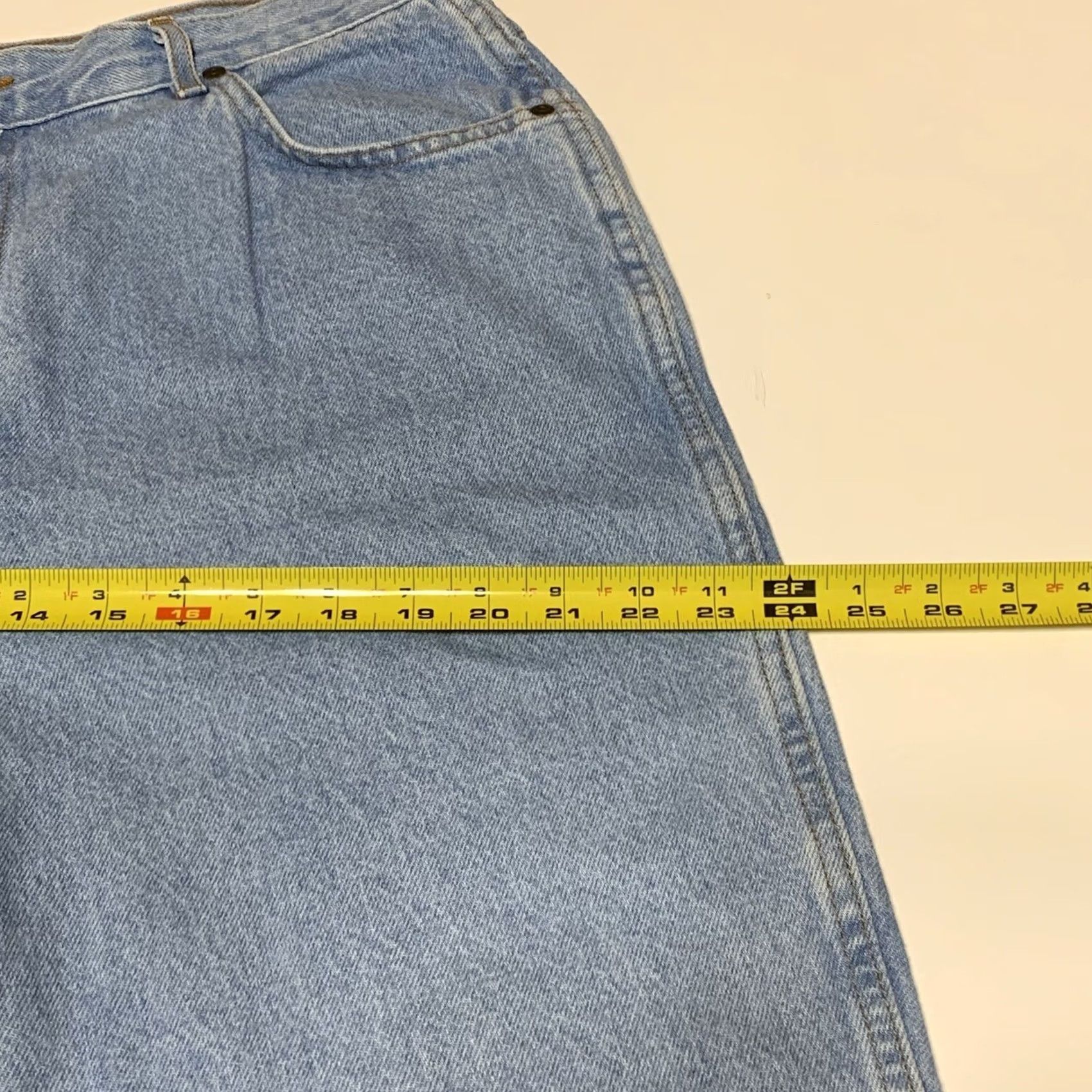 Vintage VINTAGE Chic Denim Mom Jeans 34x30 High Waisted Tapper Leg 80s 90s USA Womens Jeans Size 20 Plus Blue Size 42" / US 20 - 6 Thumbnail