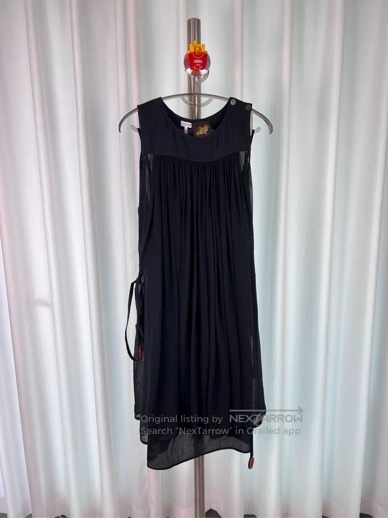 Loewe Loewe Women's Black Summer Silk Dress Size S / US 4 / IT 40 - 1 Thumbnail