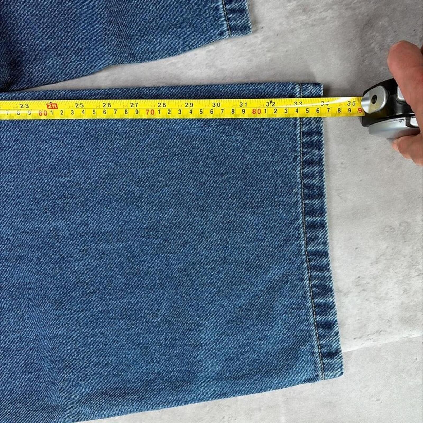 Pelle Pelle Y2K Blue Pelle Pelle Grunge Deadstock Baggy Denim Jeans Size US 44 / EU 60 - 7 Thumbnail