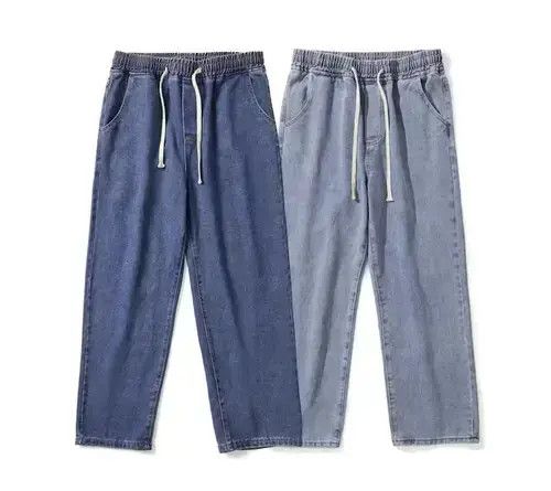 Japanese Brand 21SS Indigo Union Mid Blue Denim Casual Pants Size US 34 / EU 50 - 2 Thumbnail