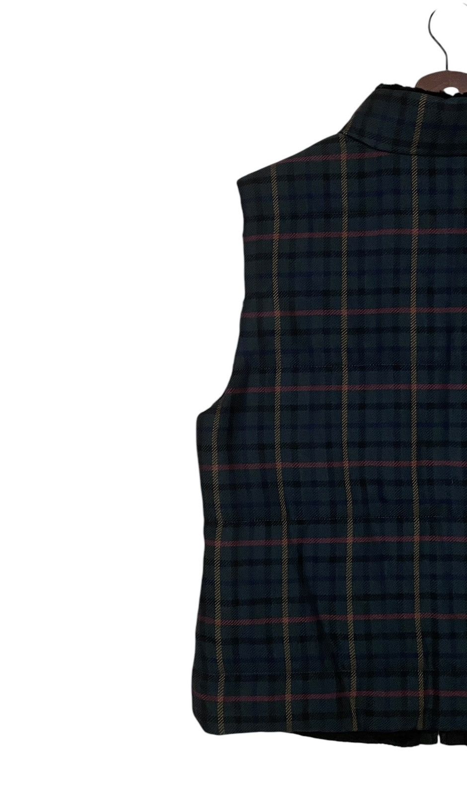 DAKS × Vintage Vintage Brand Daks London Fur Checkered Vest 1990s Size US M / EU 48-50 / 2 - 7 Thumbnail