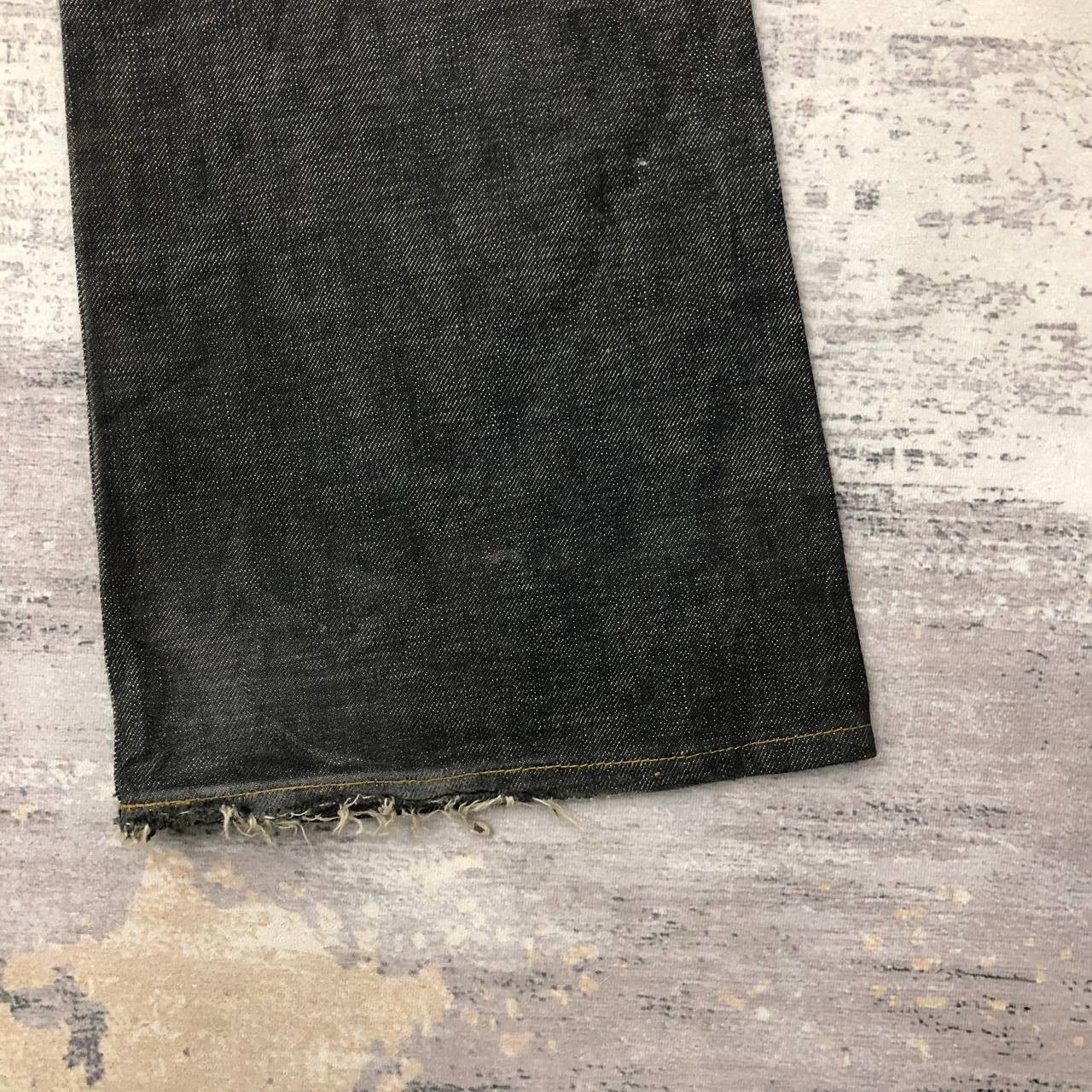 Katharine Hamnett London P143 KATHERINE HAMNETT FLARED DENIM Size US 31 - 8 Thumbnail