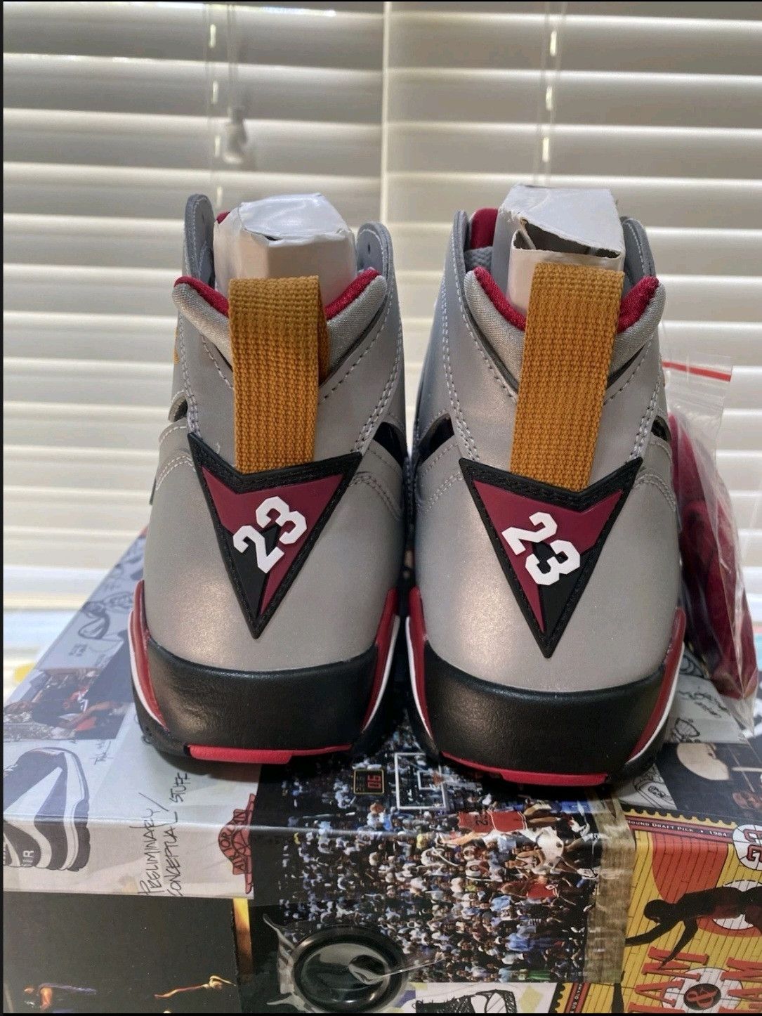 Jordan Brand Jordan 7 Retro Reflections Of A Champion Size 8 DS OG Box Size US 8 / EU 41 - 4 Thumbnail