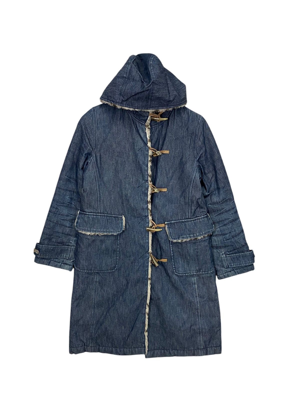 Japanese Brand × PPFM 🔥GRAILS🔥Peyton place denim fur jacket kapital style Size US M / EU 48-50 / 2 - 1 Thumbnail