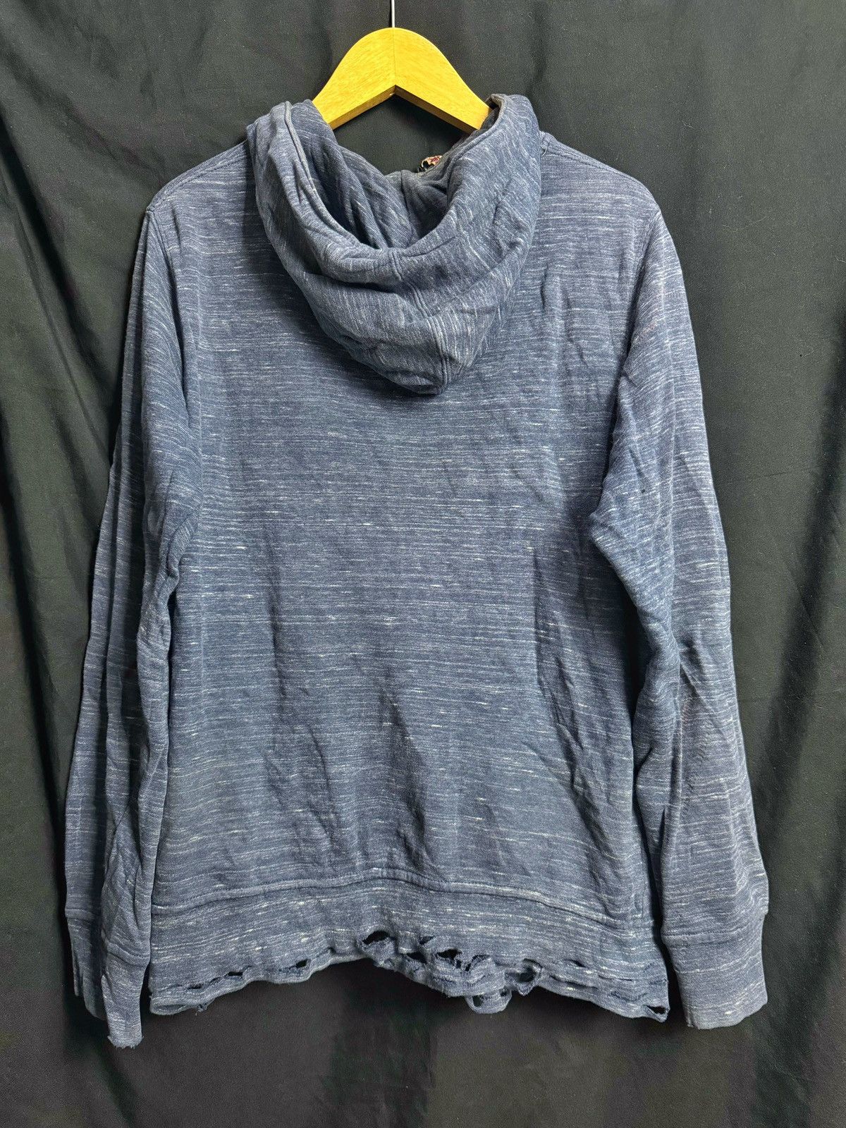 If Six Was Nine × Japanese Brand × Le Grande Bleu (L.G.B.) Distressed Hoodie Faded ALR Ifsixwasnine lgb Size US M / EU 48-50 / 2 - 3 Thumbnail