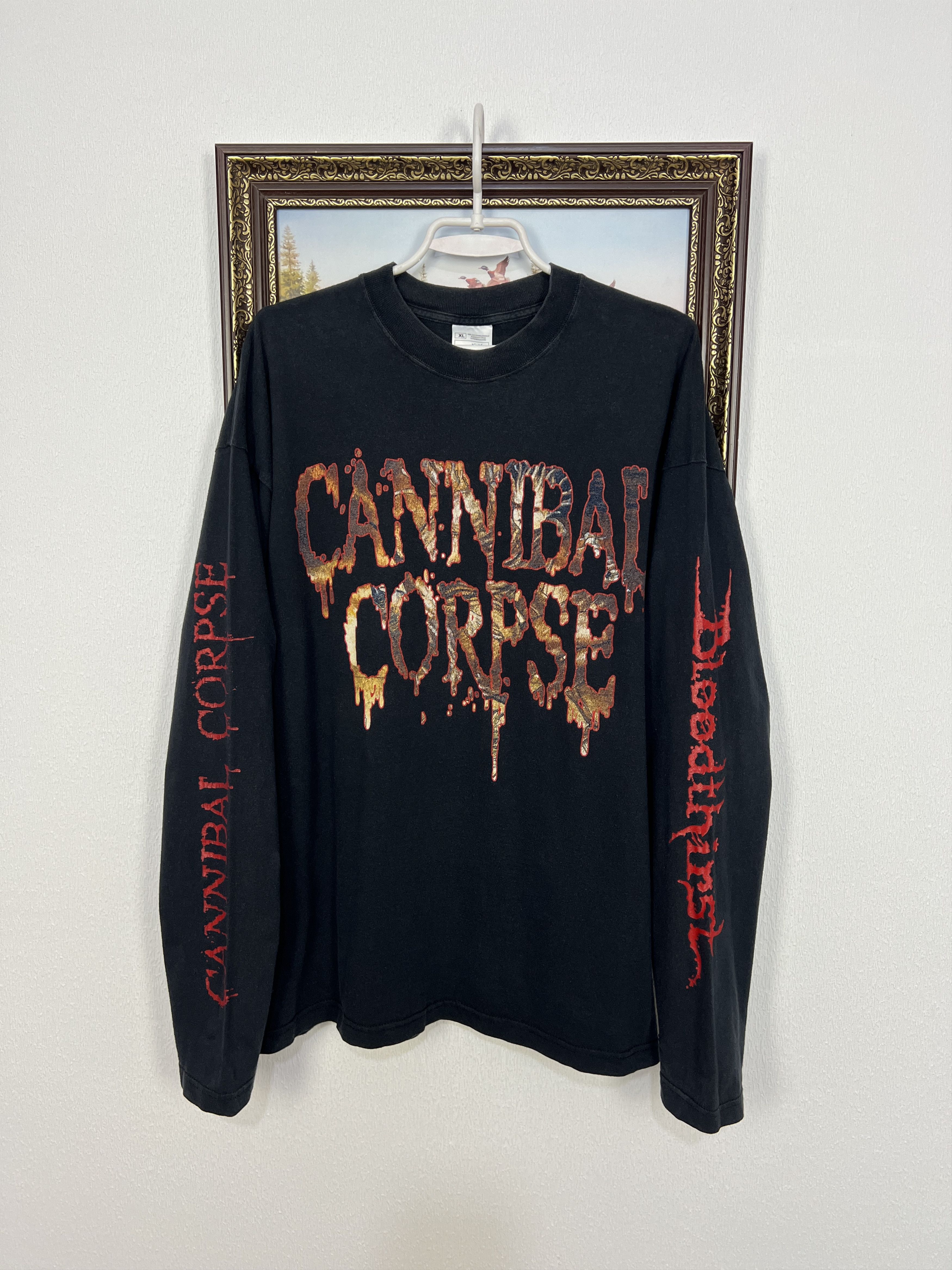Other Vintage Cannibal Corpse Bloodthirst Long Sleeve Tee Shirt Size US XL / EU 56 / 4 - 1 Thumbnail