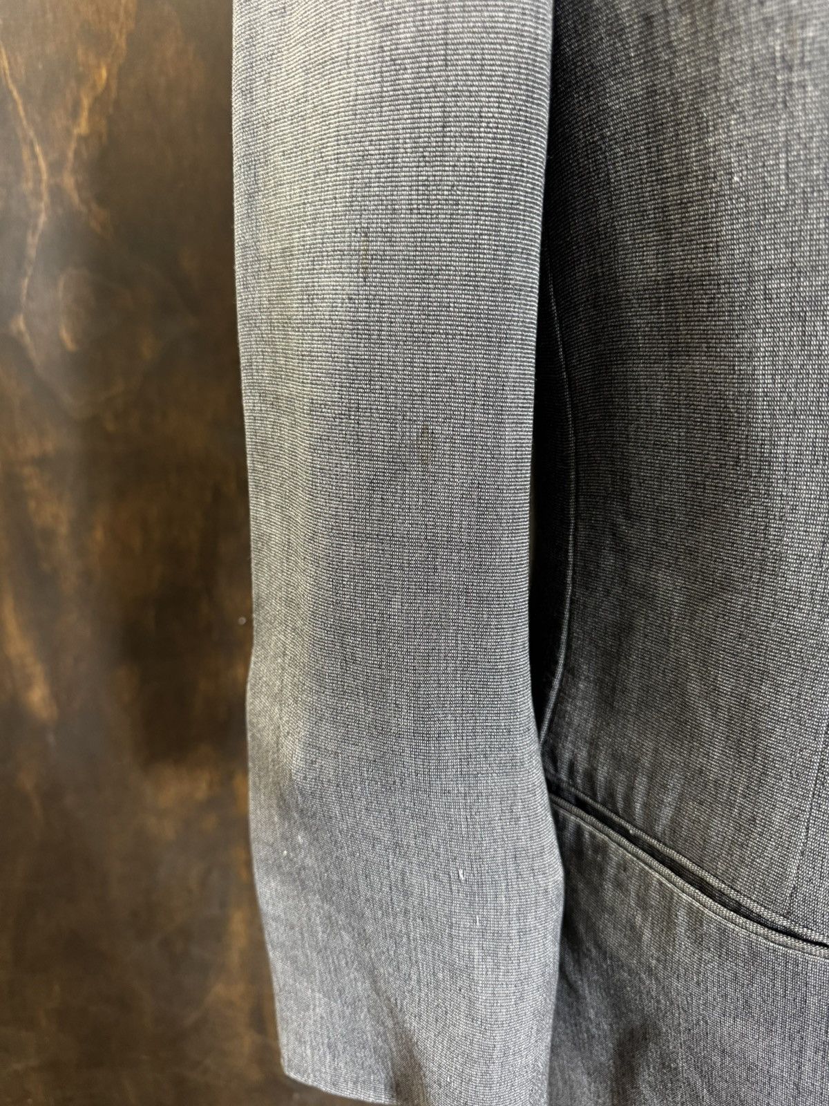 Black Label × Giorgio Armani Giorgio ARMANI Black Label Wool Silk Blend Jacket Size 40R - 15 Thumbnail