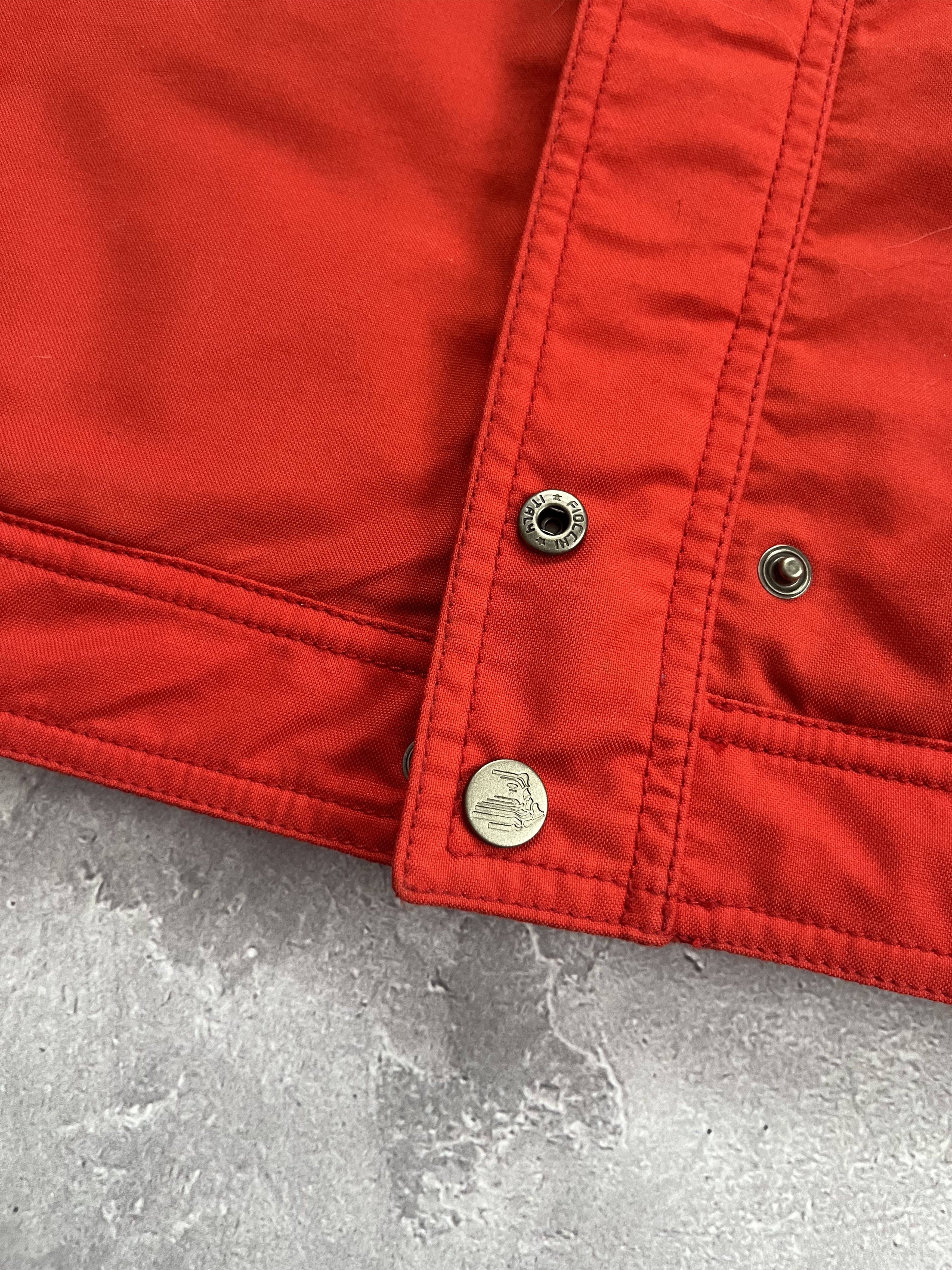 Versace Vintage Versace Sport Diaplex Biker Jacket Style Red Logo Size US L / EU 52-54 / 3 - 7 Thumbnail