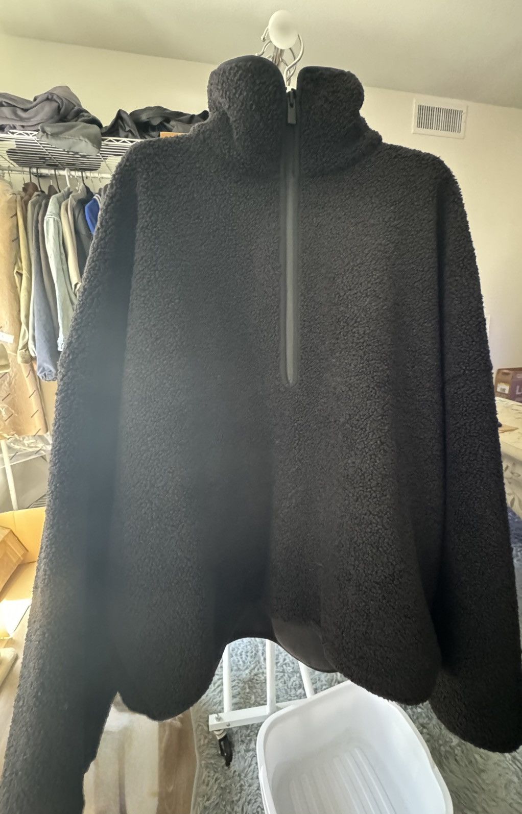 Adidas × Fear of God Fear of God Athletic fleece half zip sweatshirt Size US M / EU 48-50 / 2 - 1 Thumbnail