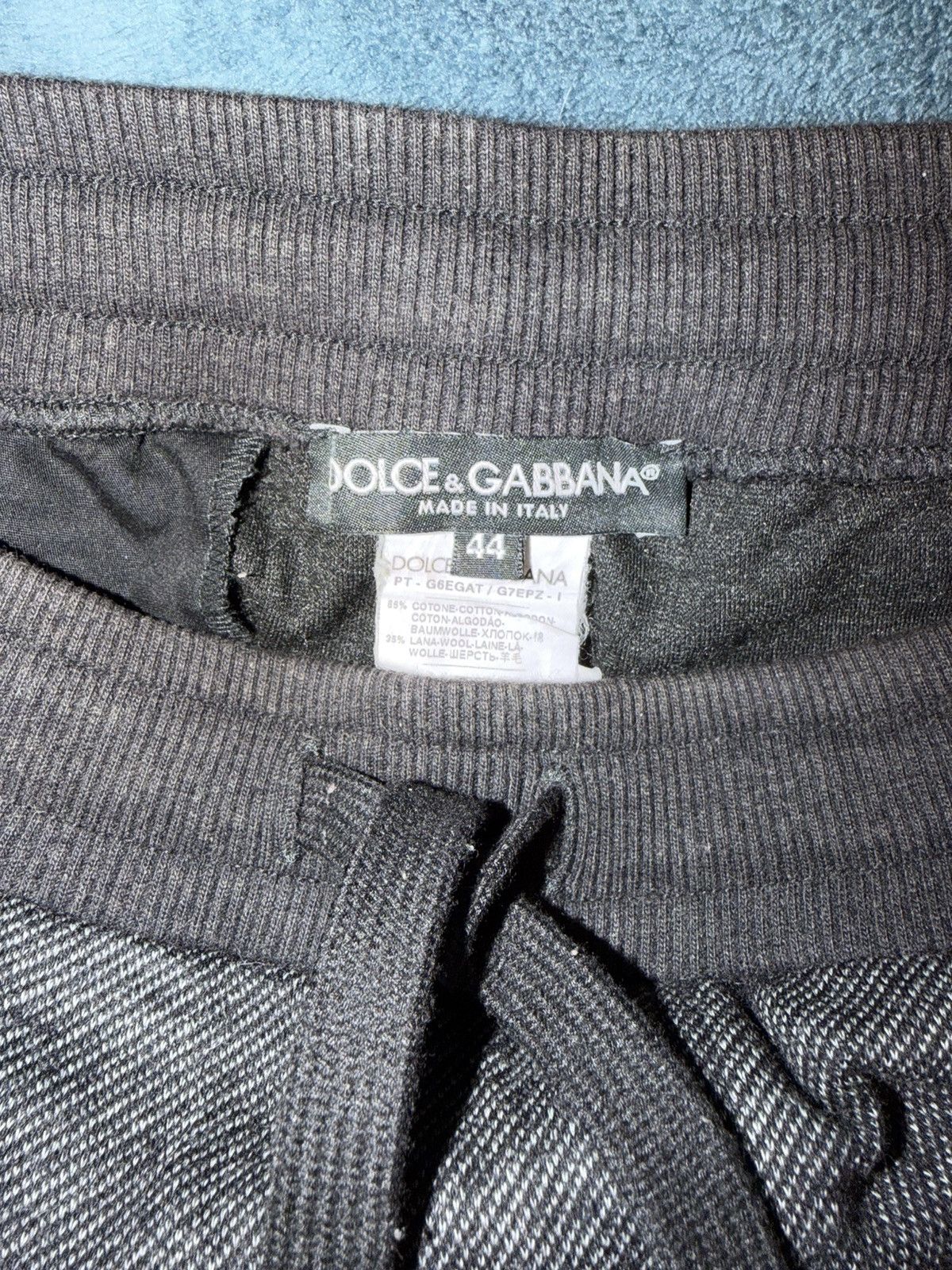 Dolce & Gabbana Dolce & Gabbana Wool Patched Joggers Size US 29 - 5 Thumbnail