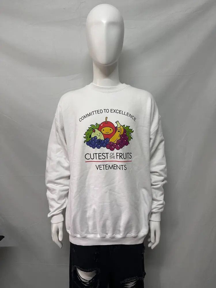 Vetements Vetements Vetements Cutest Fruit Print Hoodie-2506 Size US S / EU 44-46 / 1 - 1 Thumbnail