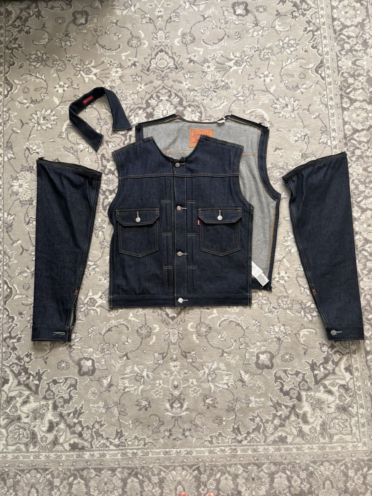Levi's × Undercover Levi’s x UNDERCOVER Pinnacle Type II Trucker Jacket Size US S / EU 44-46 / 1 - 7 Thumbnail