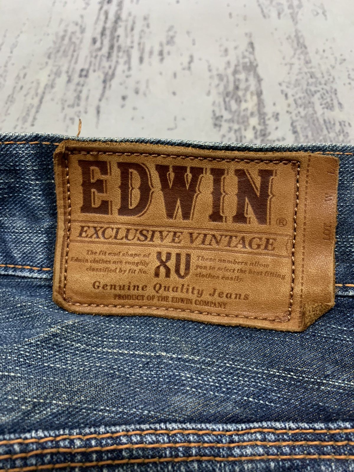 Japanese Brand Edwin 403 XVS Jeans Ifsixwasnine Denim Style jeans Size US 32 / EU 48 - 15 Thumbnail