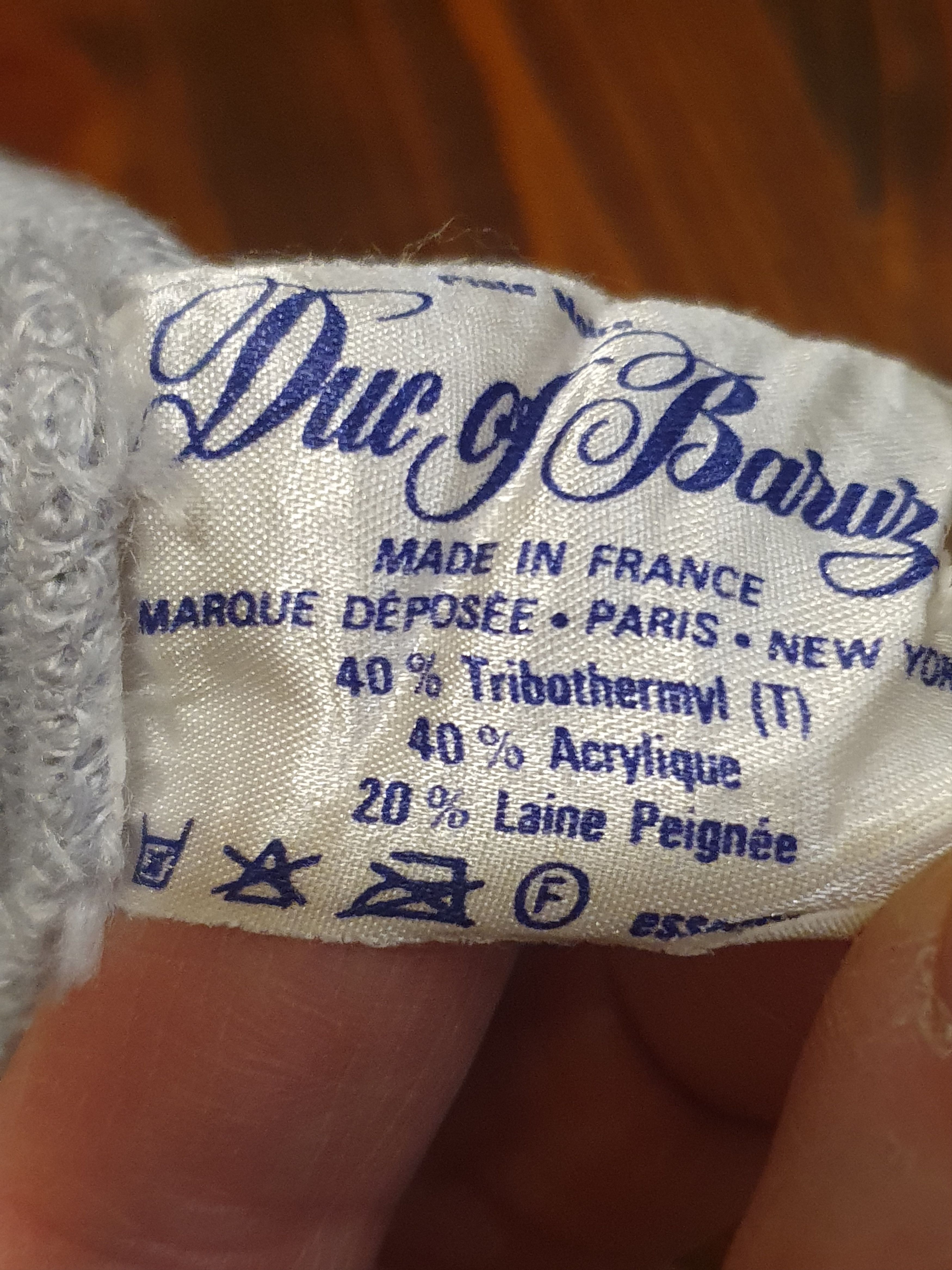 Other Duc of Baruz Beanie Made in France Winter Hat Size ONE SIZE - 2 Thumbnail