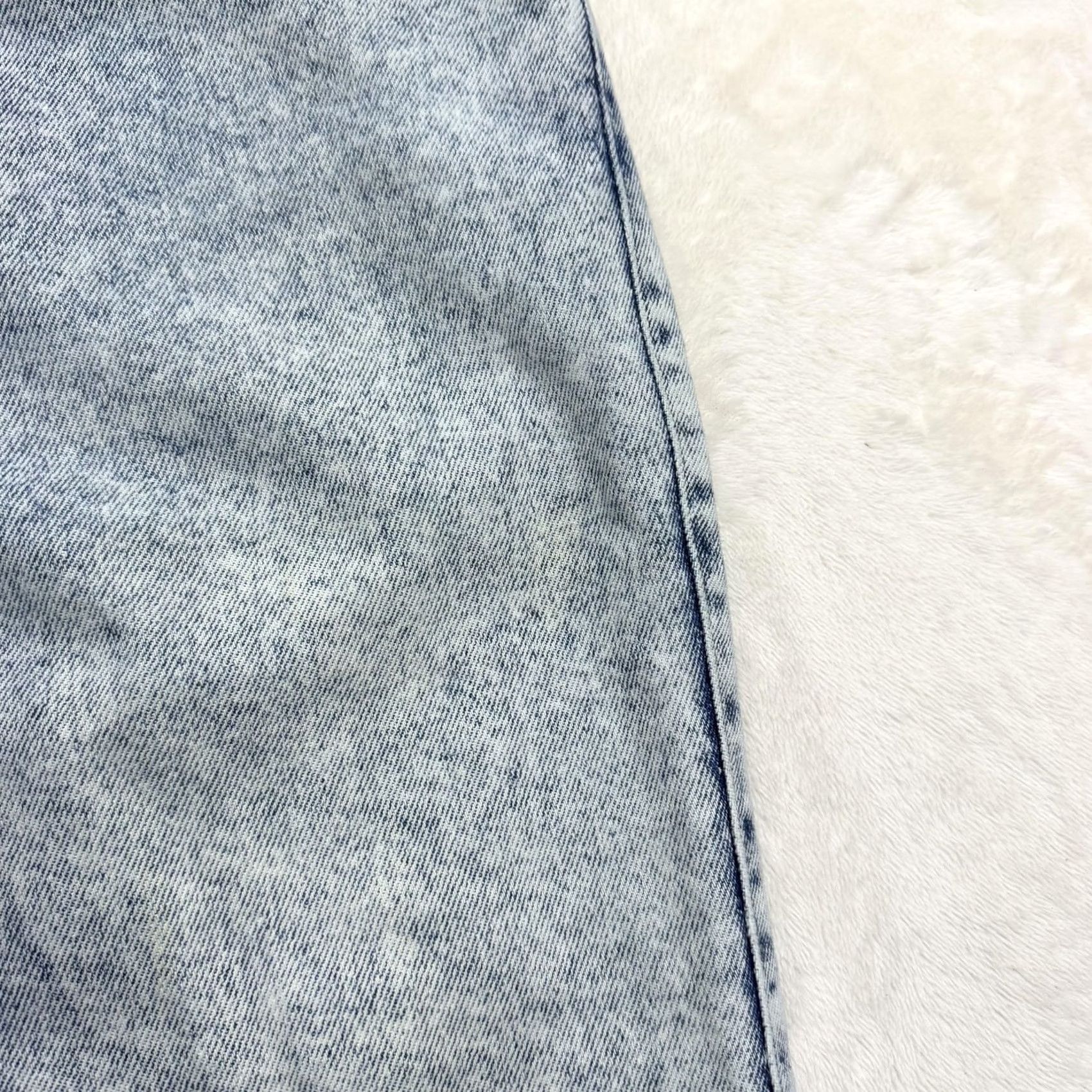 Levi's VINTAGE Levi's Silver Medal Jeans Mens 32x32 Blue Acid Wash Straight Leg Denim Size US 31 - 3 Thumbnail
