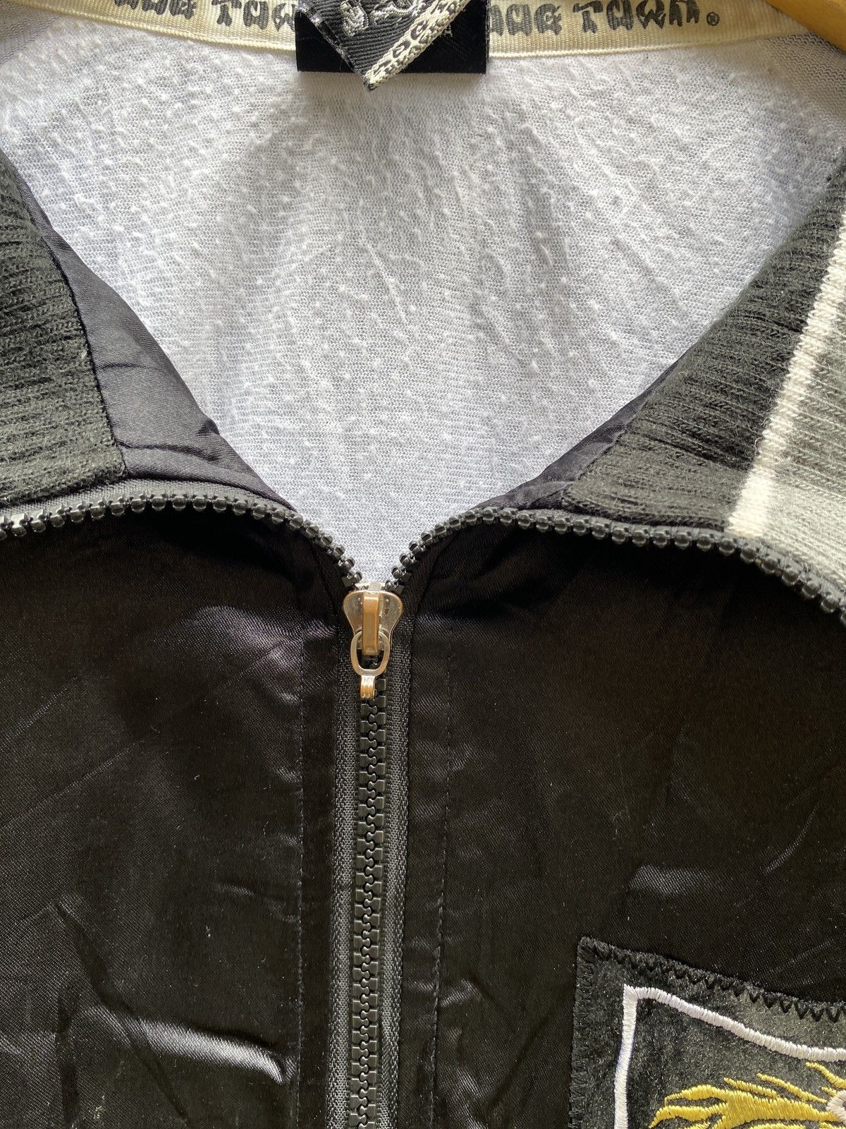 Vintage 90s Dogtown Black Dragon Coach Jacket