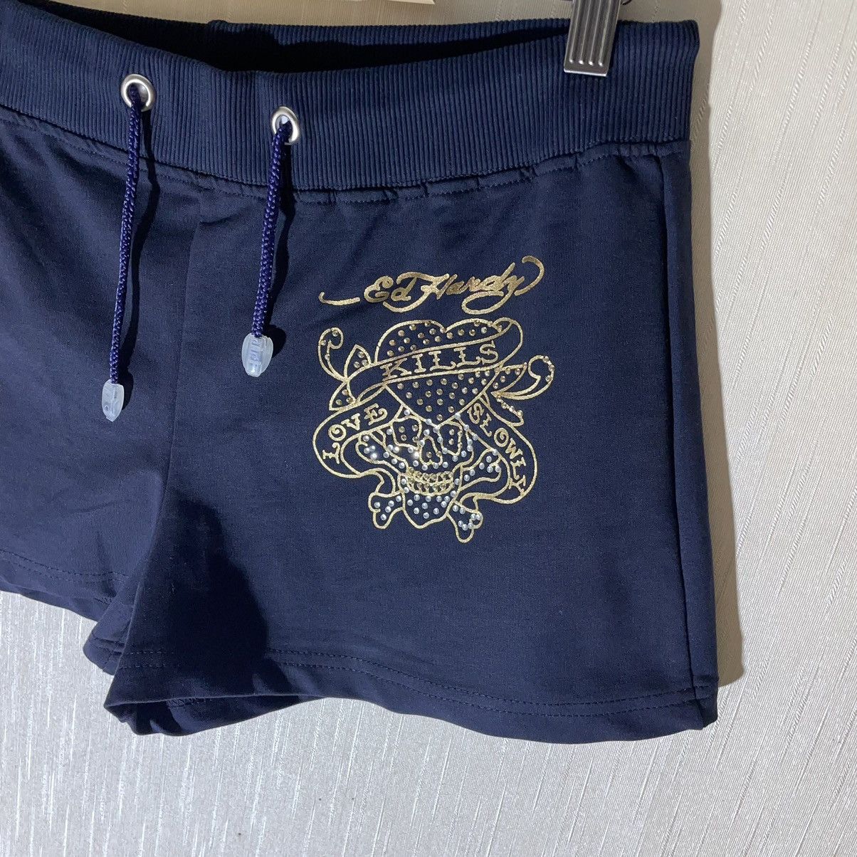 Ed Hardy × Vintage Ed Hardy vintage streetwear shorts Size 32" / US 10 / IT 46 - 5 Thumbnail