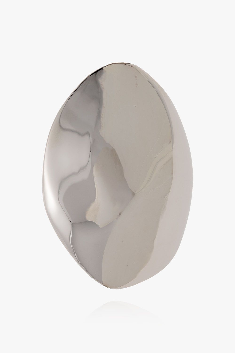 Alexander McQueen ALEXANDER MCQUEEN Aura silver tone metal ring 6 / 13 q Size ONE SIZE - 2 Thumbnail