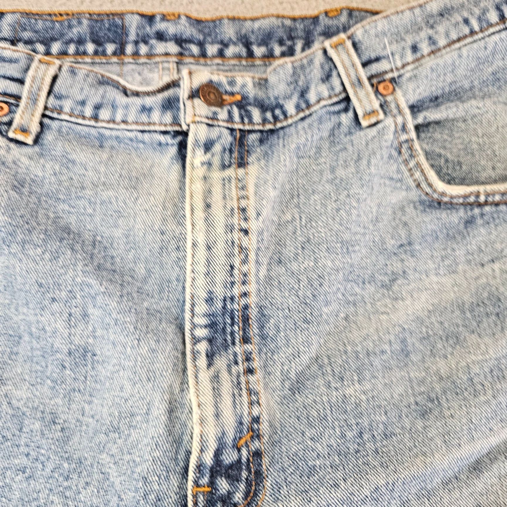 Levi's VTG Levi's 560 Jeans Men 40x28 Loose Tapered USA 90s Denim Blue Regular 5-Pocket Wide-Leg Classic Comfort Retro Mint Size US 40 / EU 56 - 3 Thumbnail