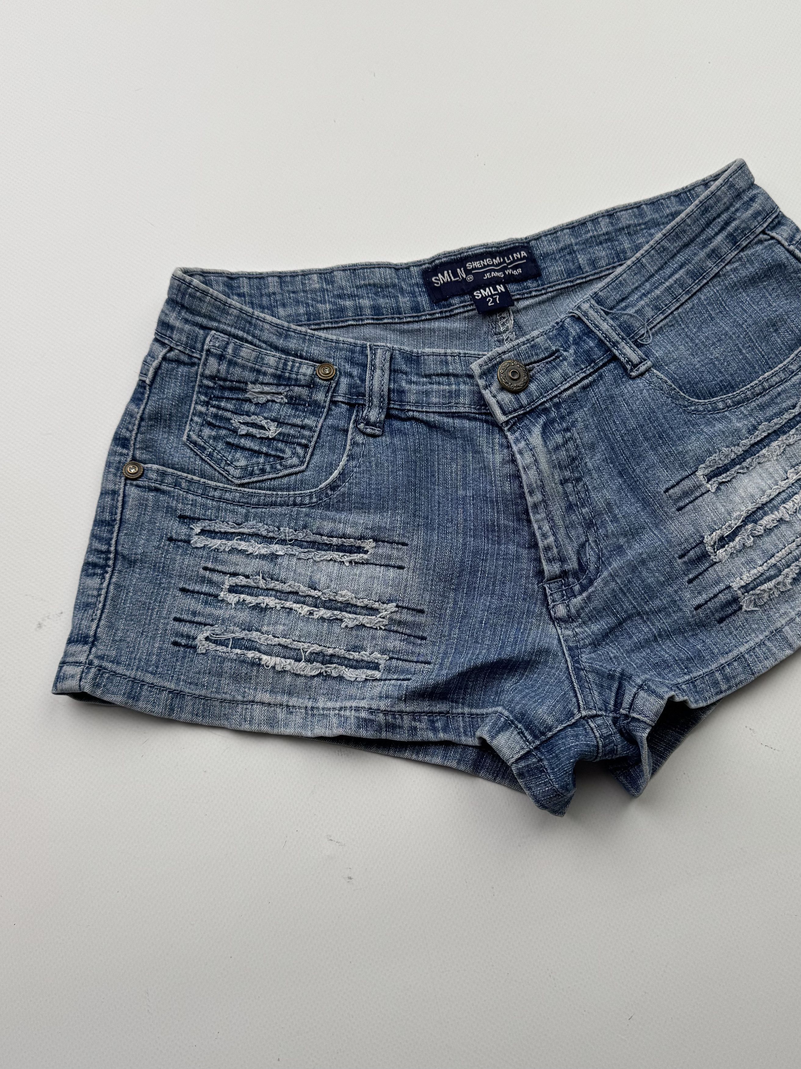 Japanese Brand Vintage Mini Shorts B729(V213)E2 Size 27" / US 4 / IT 40 - 2 Thumbnail