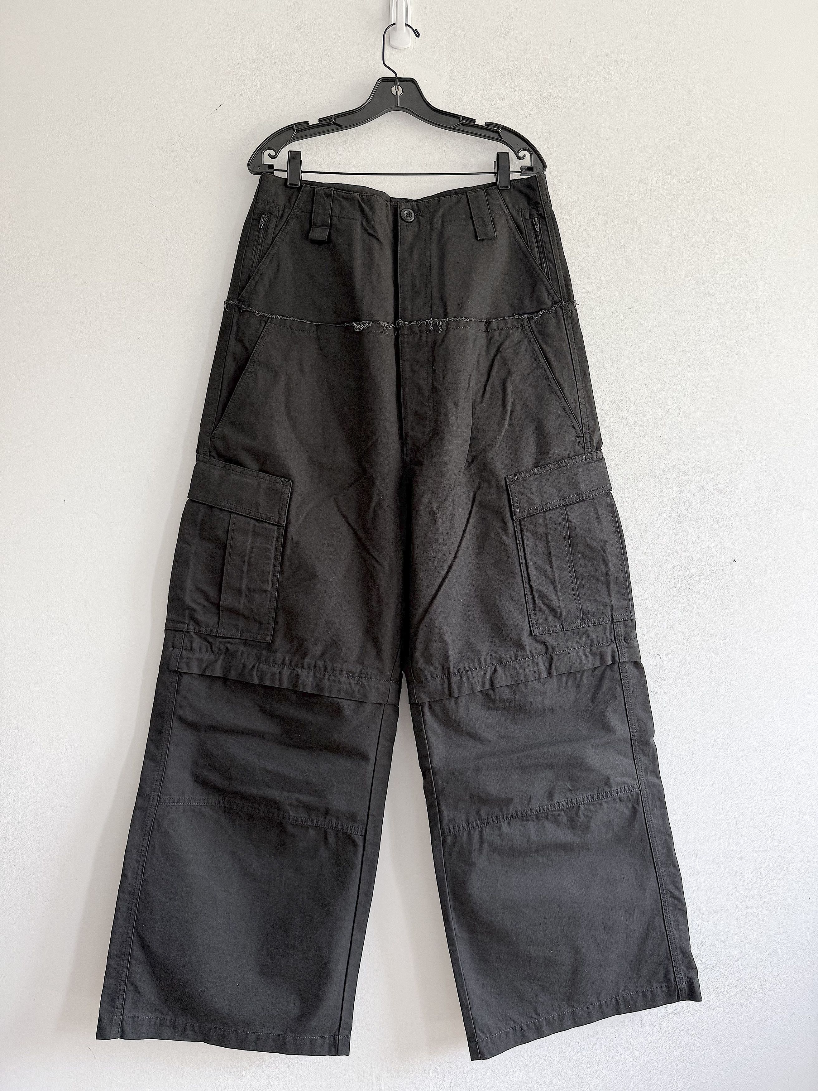 Balenciaga Balenciaga Cut-Up Cargo Pants | Grailed