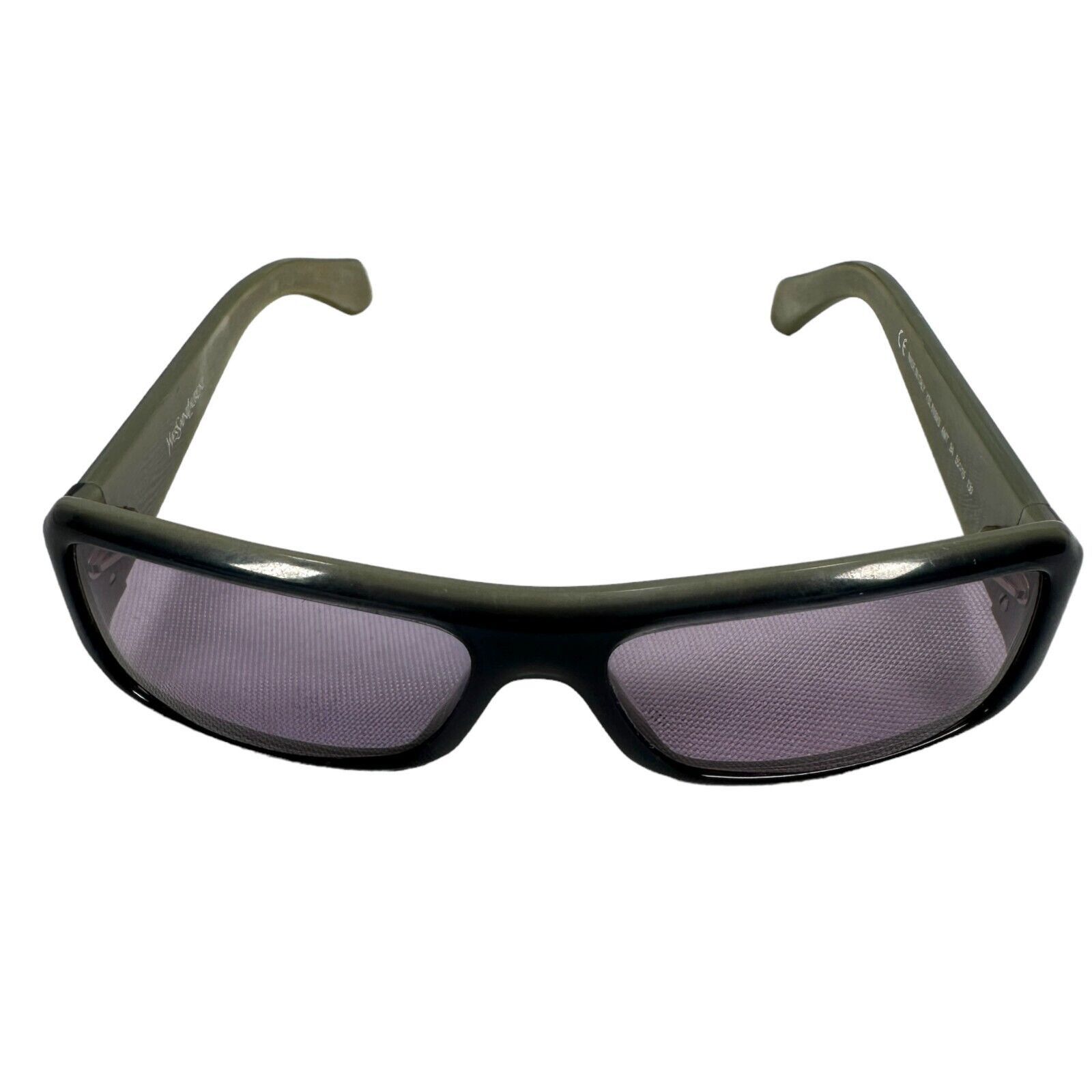 Yves Saint Laurent Yves Saint Laurent Sunglasses YSL 6109/S Purple Lenses Logo Size ONE SIZE - 4 Thumbnail
