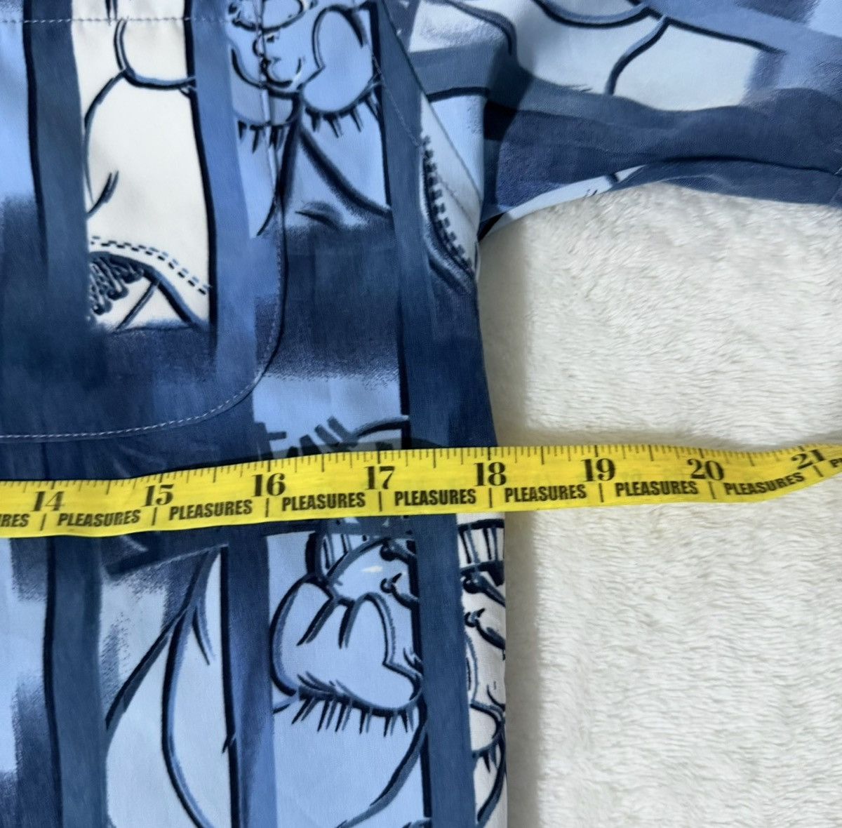 Southpole Y2K Southpole Blue All Over Print Button Up Shirt Size US S / EU 44-46 / 1 - 5 Thumbnail