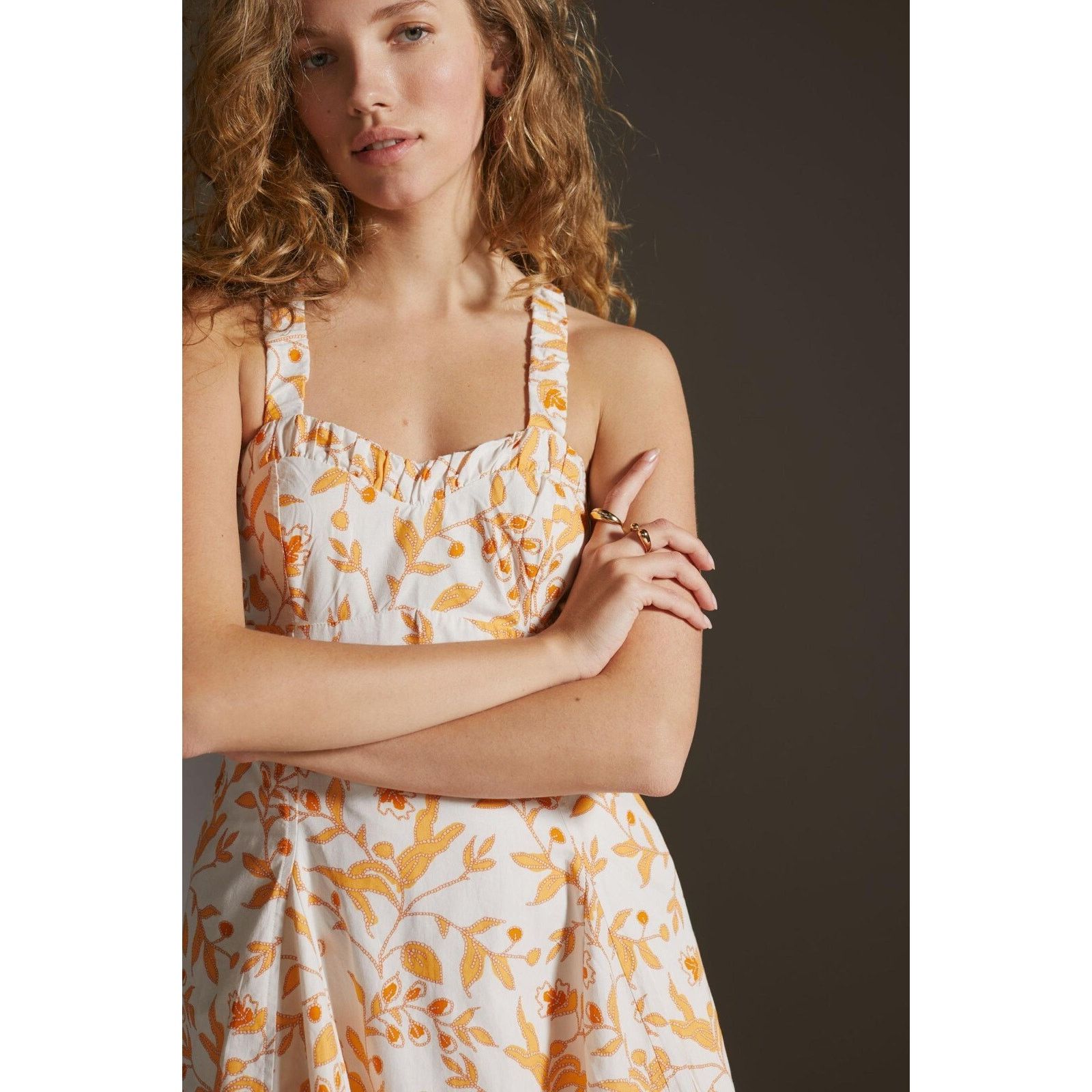 Anthropologie New w Tag Anthropologie Maeve Sweetheart Mini Dress XL Size XL / US 12-14 / IT 48-50 - 2 Thumbnail