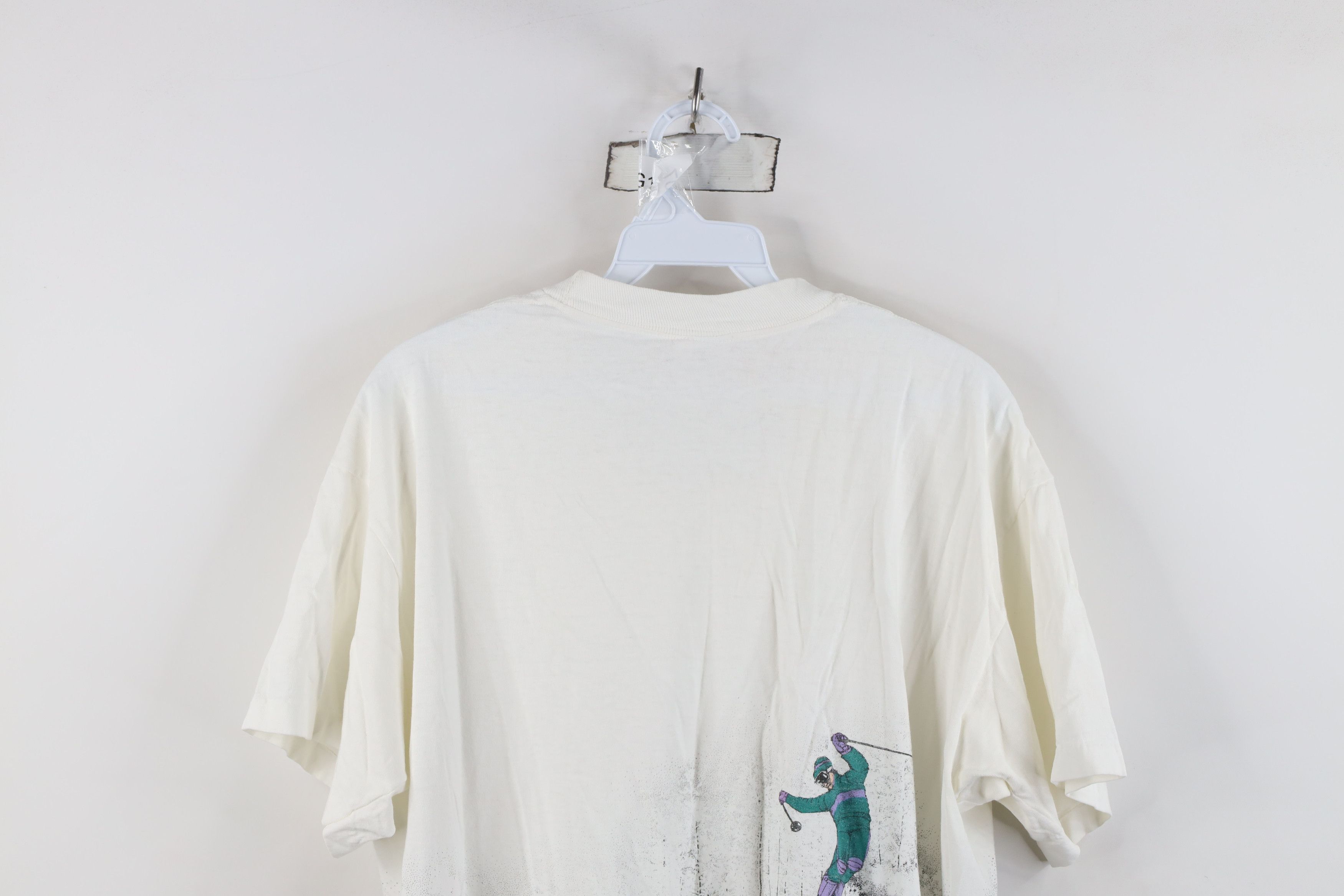 Vintage Vintage 80s Streetwear Skiing All Over Print T-Shirt USA Size US XL / EU 56 / 4 - 12 Thumbnail