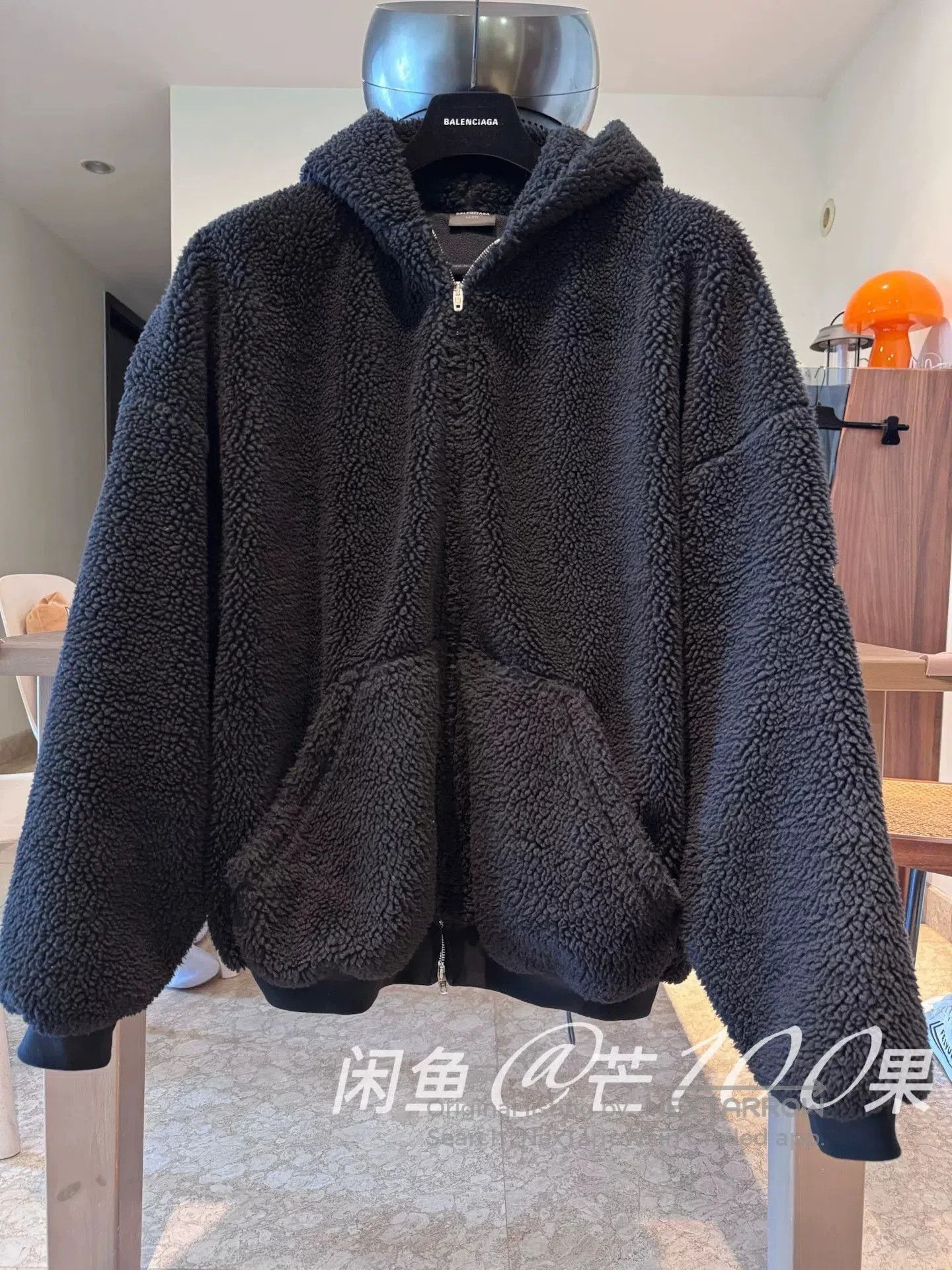 Balenciaga Balenciaga 23 Fleece Cuff Logo Zip Jacket. Size US L / EU 52-54 / 3 - 1 Thumbnail