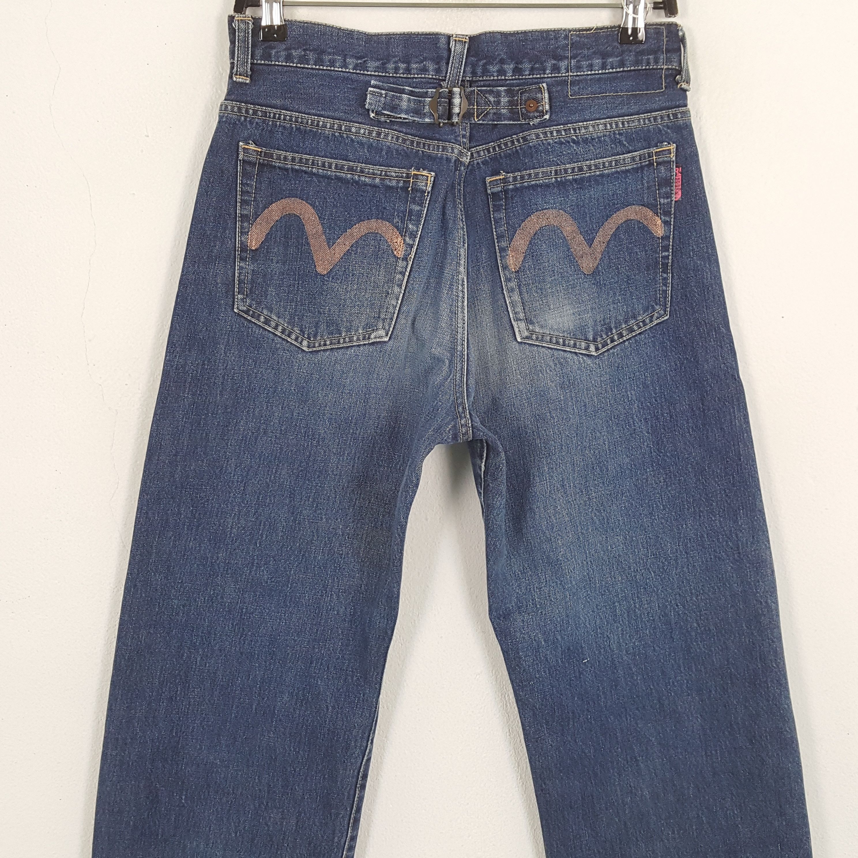 Evisu × Japanese Brand × Vintage EVISU Japanese Brand Streetwear Custom Daicock Jeans Size US 28 / EU 44 - 5 Thumbnail