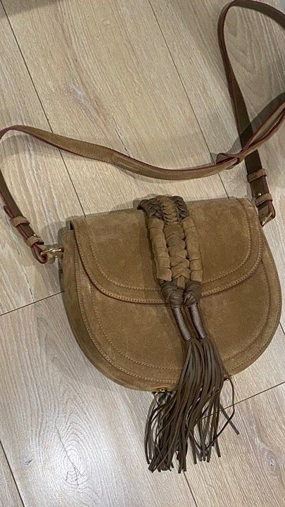 Altuzarra Suede and leather Altuzarra crossbody bag Size ONE SIZE - 7 Thumbnail