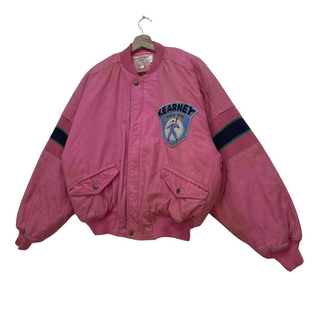 Japanese Brand 💥Varsity Bomber Kearney House Jacket Size US M / EU 48-50 / 2 - 3 Thumbnail