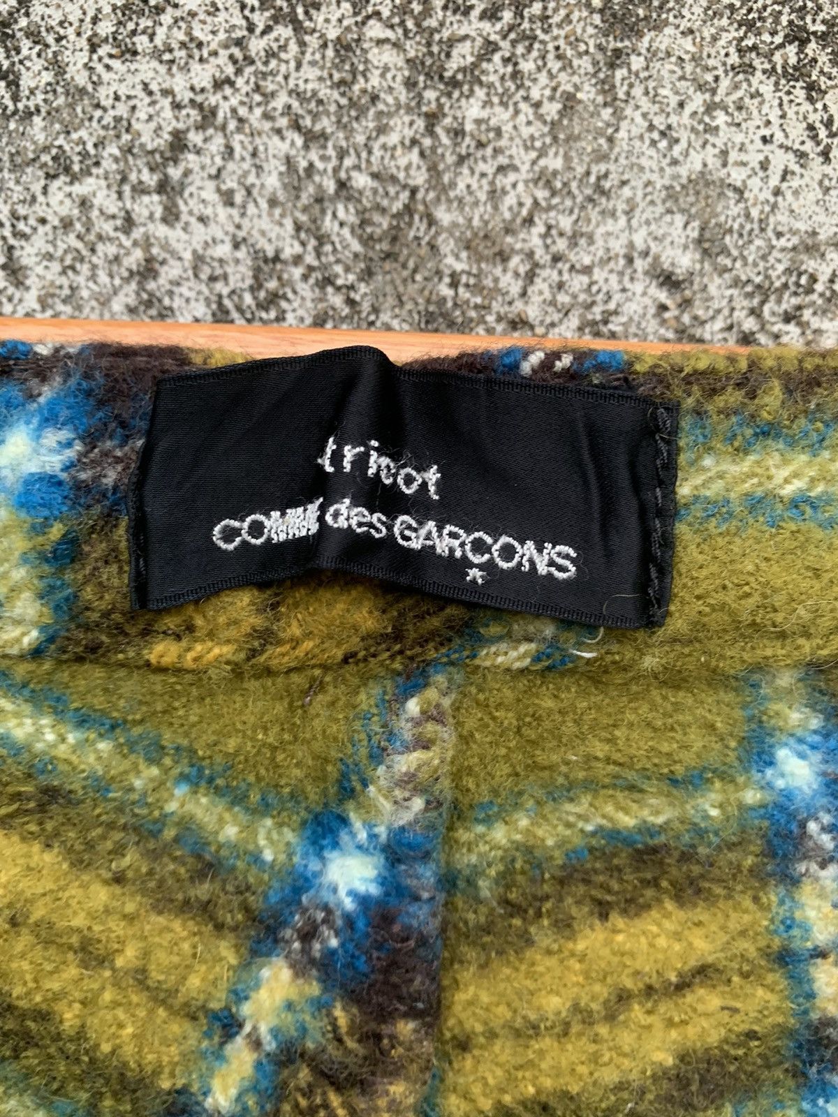 Comme des Garcons Vintage Comme des Garcons Yellow Plaid Pants Wool Size 30" / US 8 / IT 44 - 10 Thumbnail