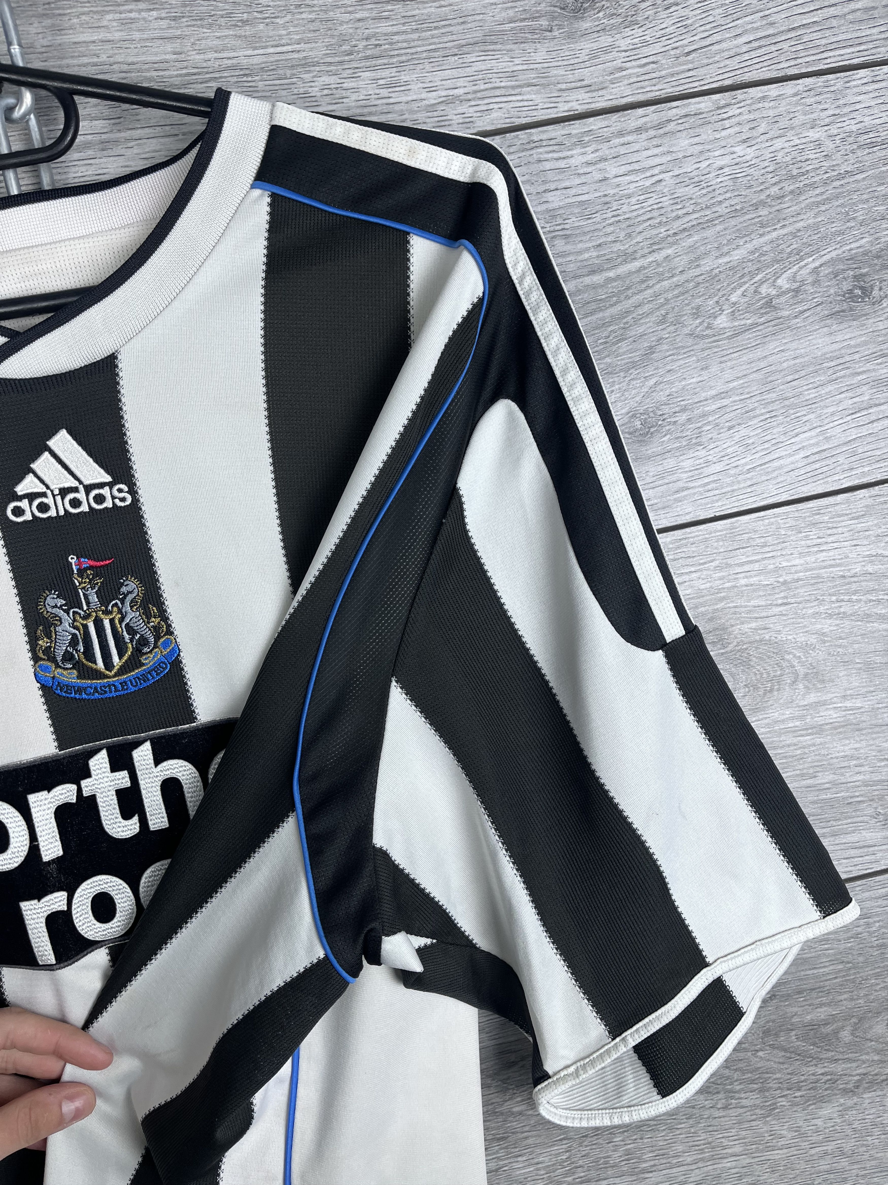 Adidas Vintage men's football jersey Adidas FC Newcastle United 06s Size US XXL / EU 58 / 5 - 4 Thumbnail