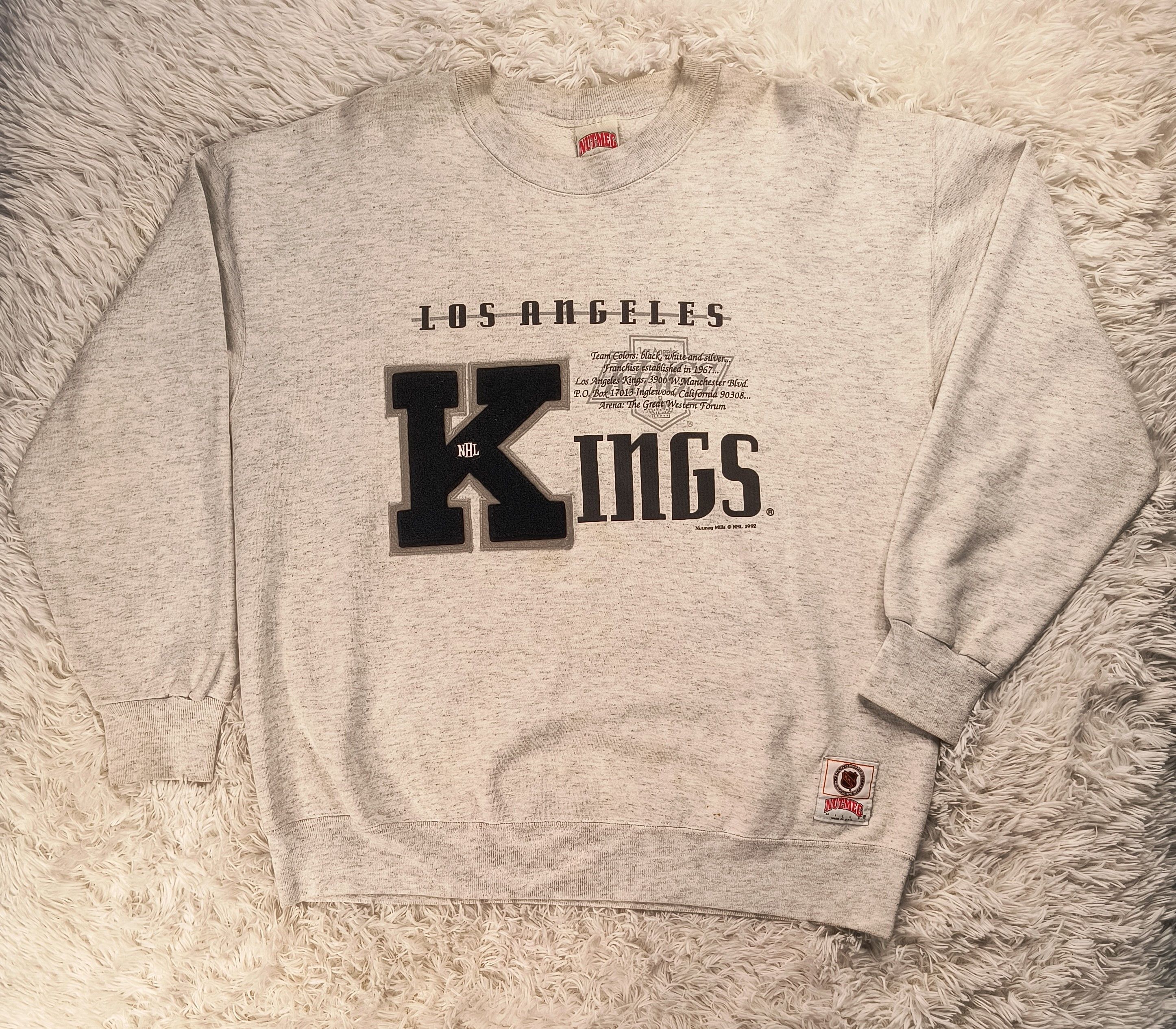 NHL Vintage NHL LA Kings 1992 crewneck sweatshirt Size US XL / EU 56 / 4 - 2 Thumbnail