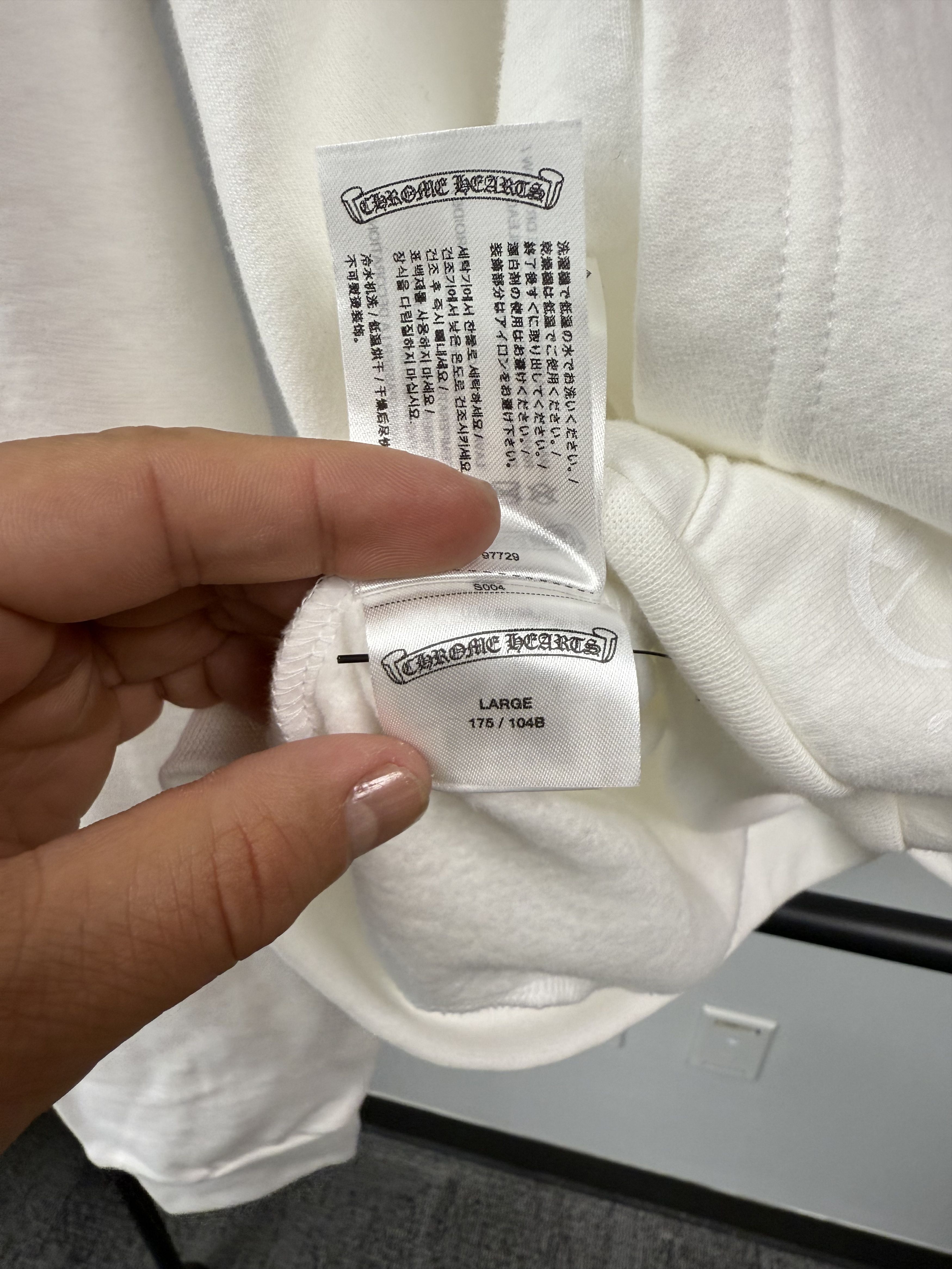 Chrome Hearts Chrome Hearts Horseshoe Floral Hoodie- White Pink - L Size US L / EU 52-54 / 3 - 8 Thumbnail
