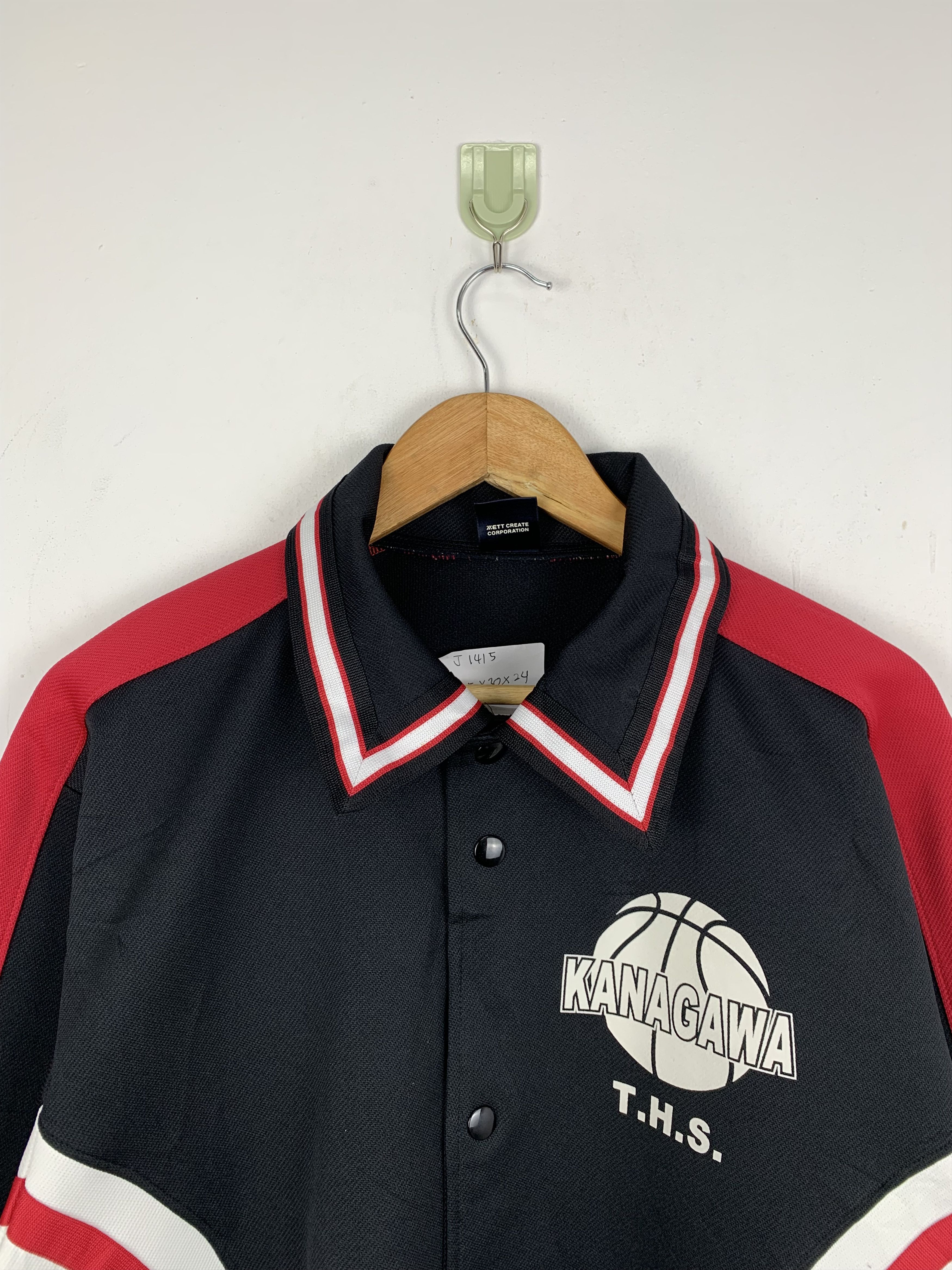 Converse Vintage Converse Button Up Jacket J1415 Size US L / EU 52-54 / 3 - 2 Thumbnail