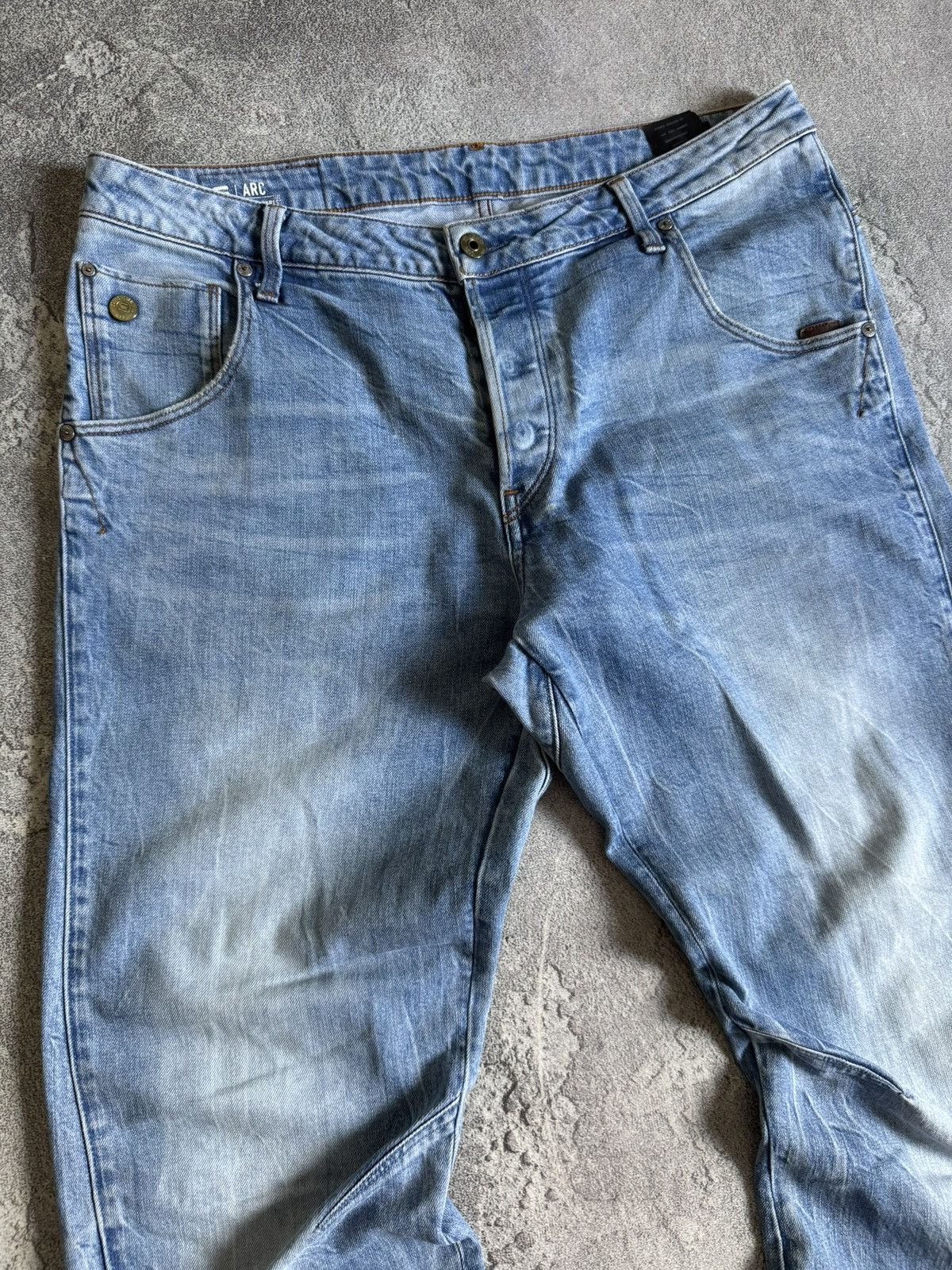 G-Star G star raw 34/36 ARC 3D tapered denim pants jeans trousers Size US 34 / EU 50 - 9 Thumbnail