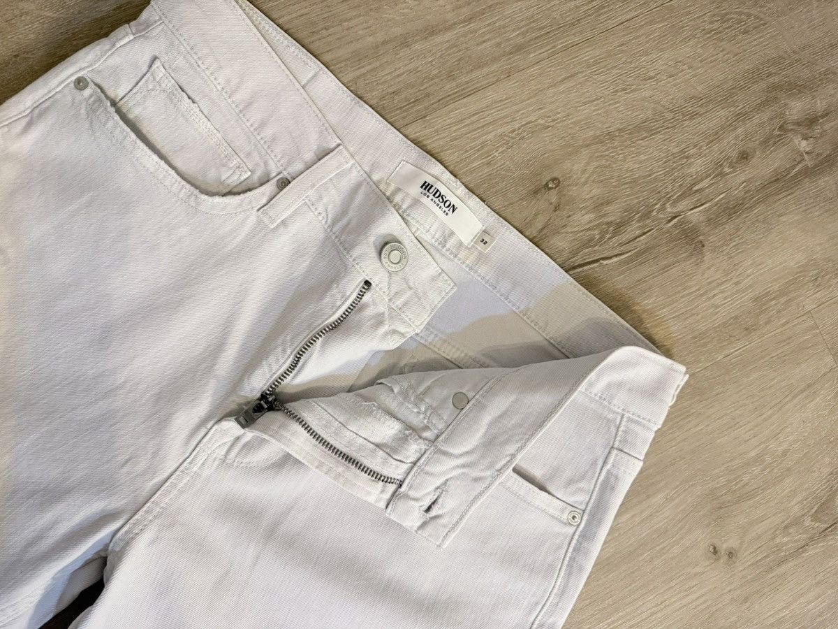 Hudson Hudson Blake AXL White Skinny Slim Stretch Twill 5-Pocket Size US 32 / EU 48 - 2 Thumbnail