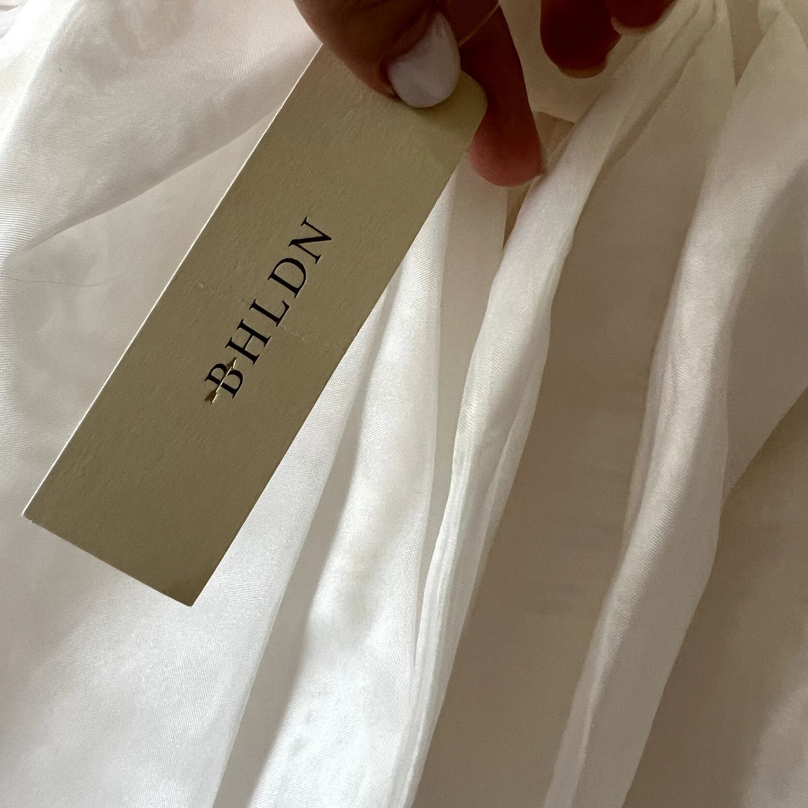 Sachin & Babi Sachin & Babi Carmina Gathered Organza Midi Dress In Ivory 4 Size S / US 4 / IT 40 - 8 Thumbnail