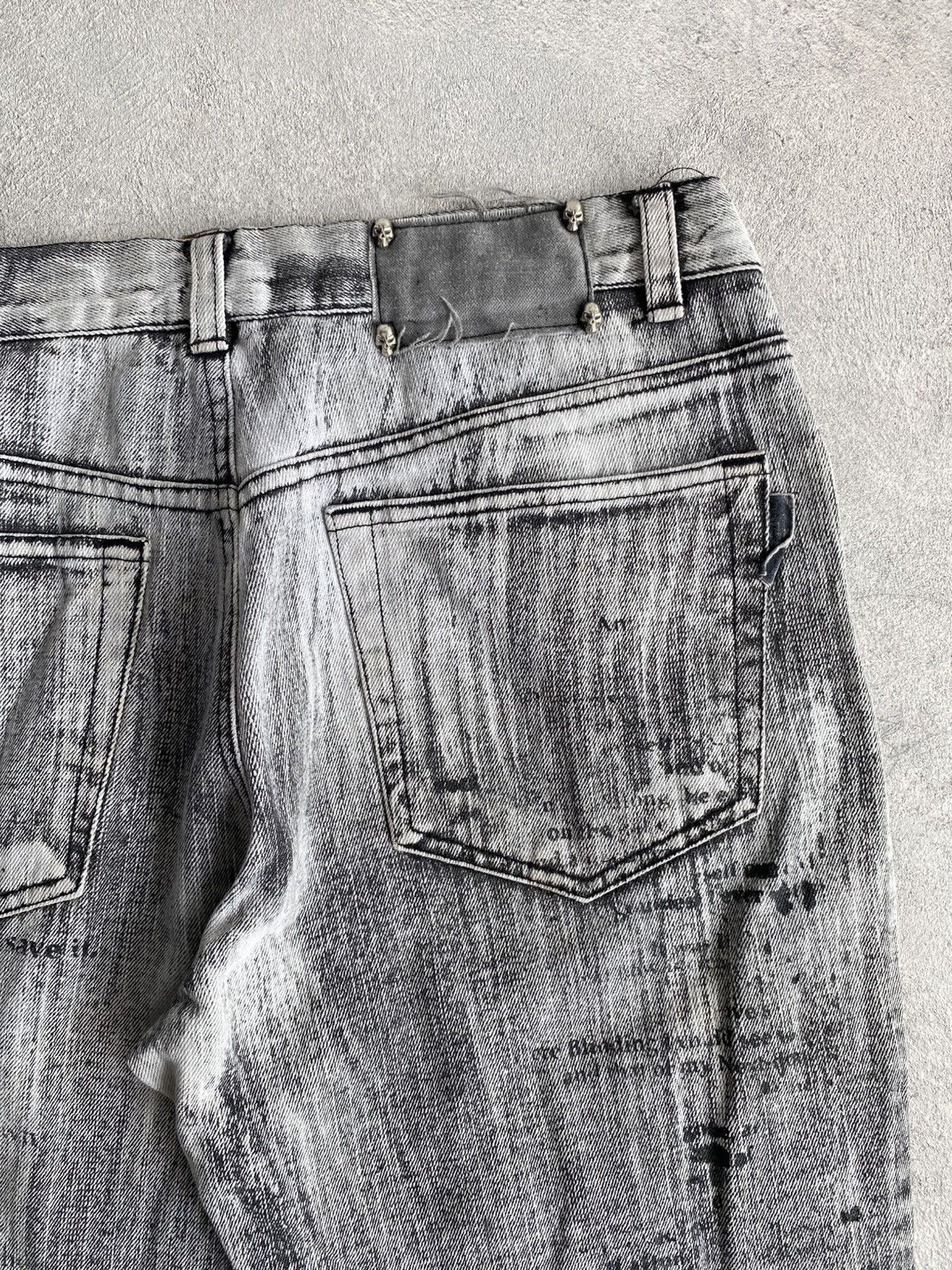 If Six Was Nine × Le Grande Bleu (L.G.B.) × Tornado Mart Berning Sho Denim Flares Size US 30 / EU 46 - 14 Thumbnail
