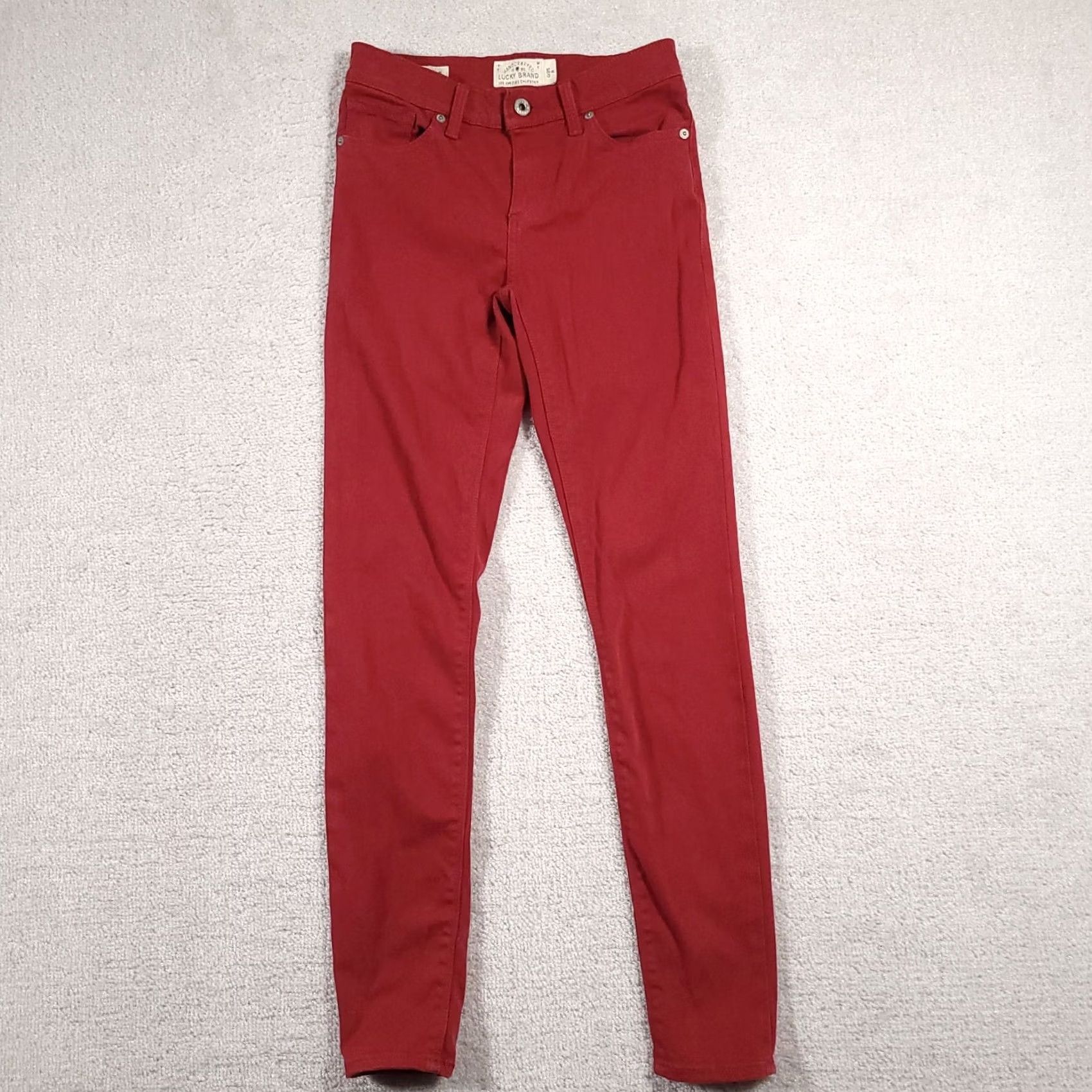 Lucky Brand Lucky Brand Jeans Brooke Legging Womens 0/25 Low Rise Ankle Stretch Size 25" / US 0 / IT 36 - 2 Thumbnail