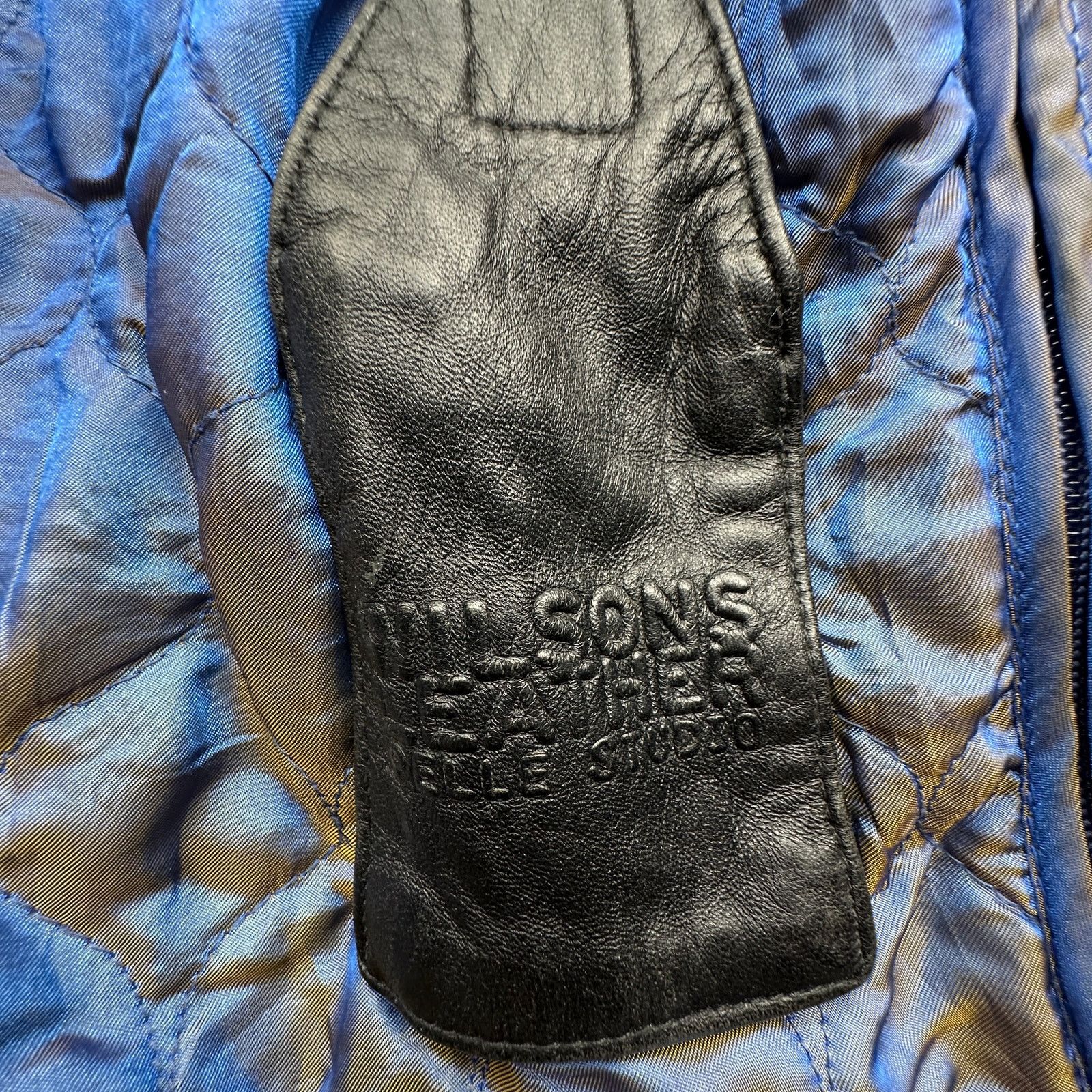Wilsons Leather Vintage Wilsons Leather Pelle Studio Bomber Jacket Womens 1X Size M / US 6-8 / IT 42-44 - 17 Thumbnail