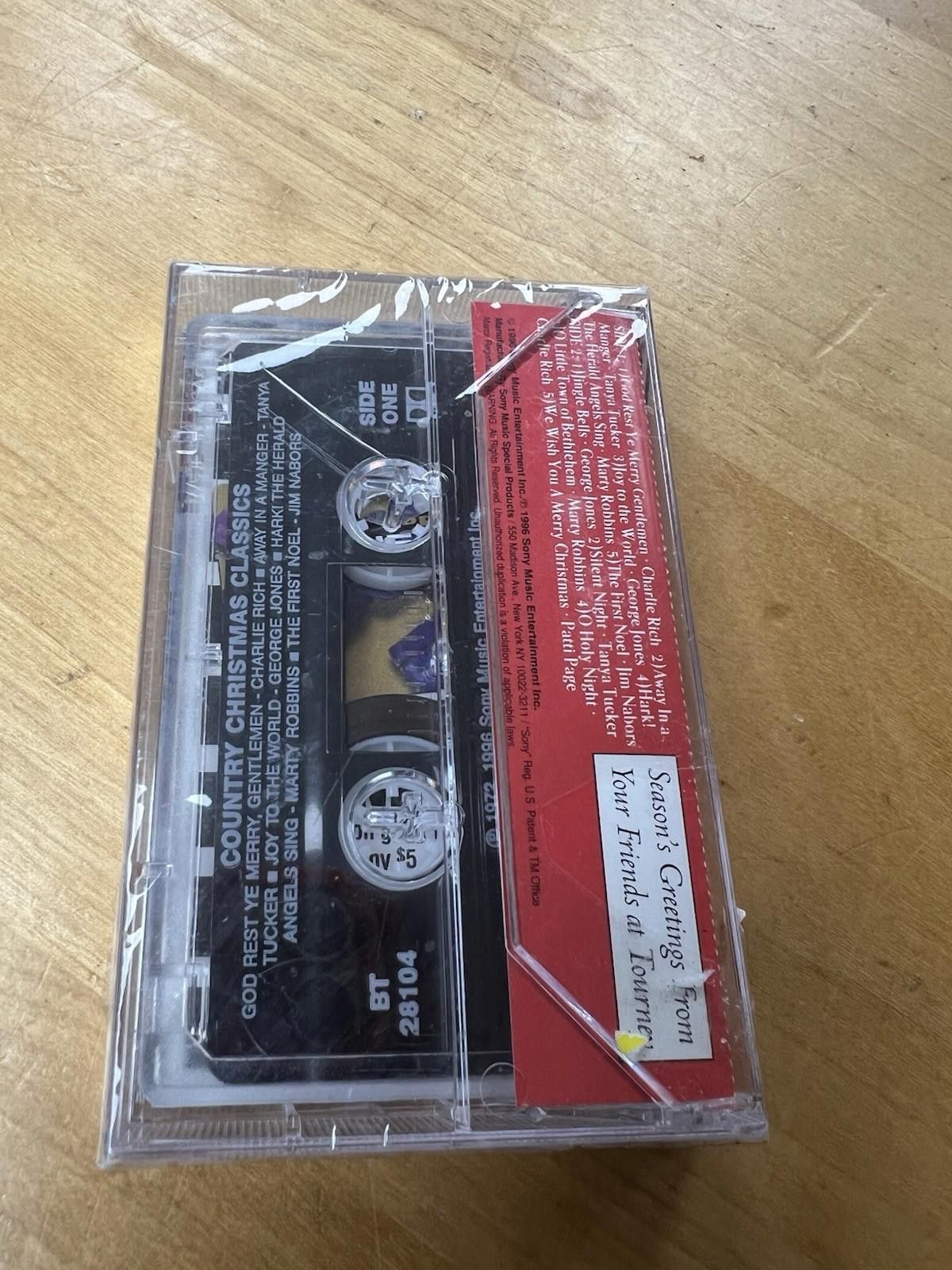 Other Tourney Country Christmas Classics Cassette NEW SEALED Size ONE SIZE - 8 Thumbnail