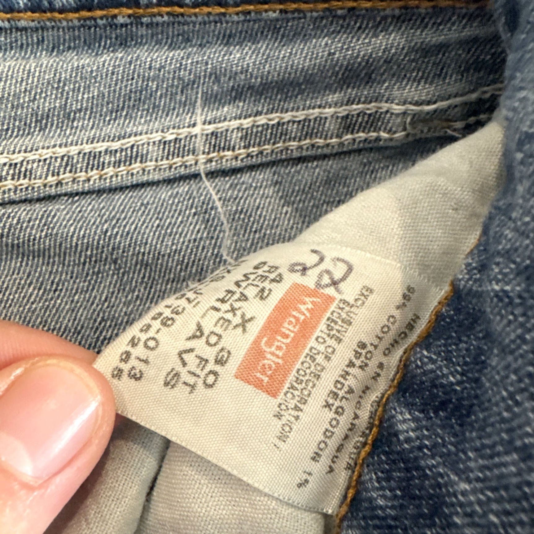 Wrangler VINTAGE Wrangler Jeans Blue Denim Straight 42x30 Men’s Pants Regular Size 42 Inseam 29 Casual Workwear Mens Size US 42 / EU 58 - 5 Thumbnail