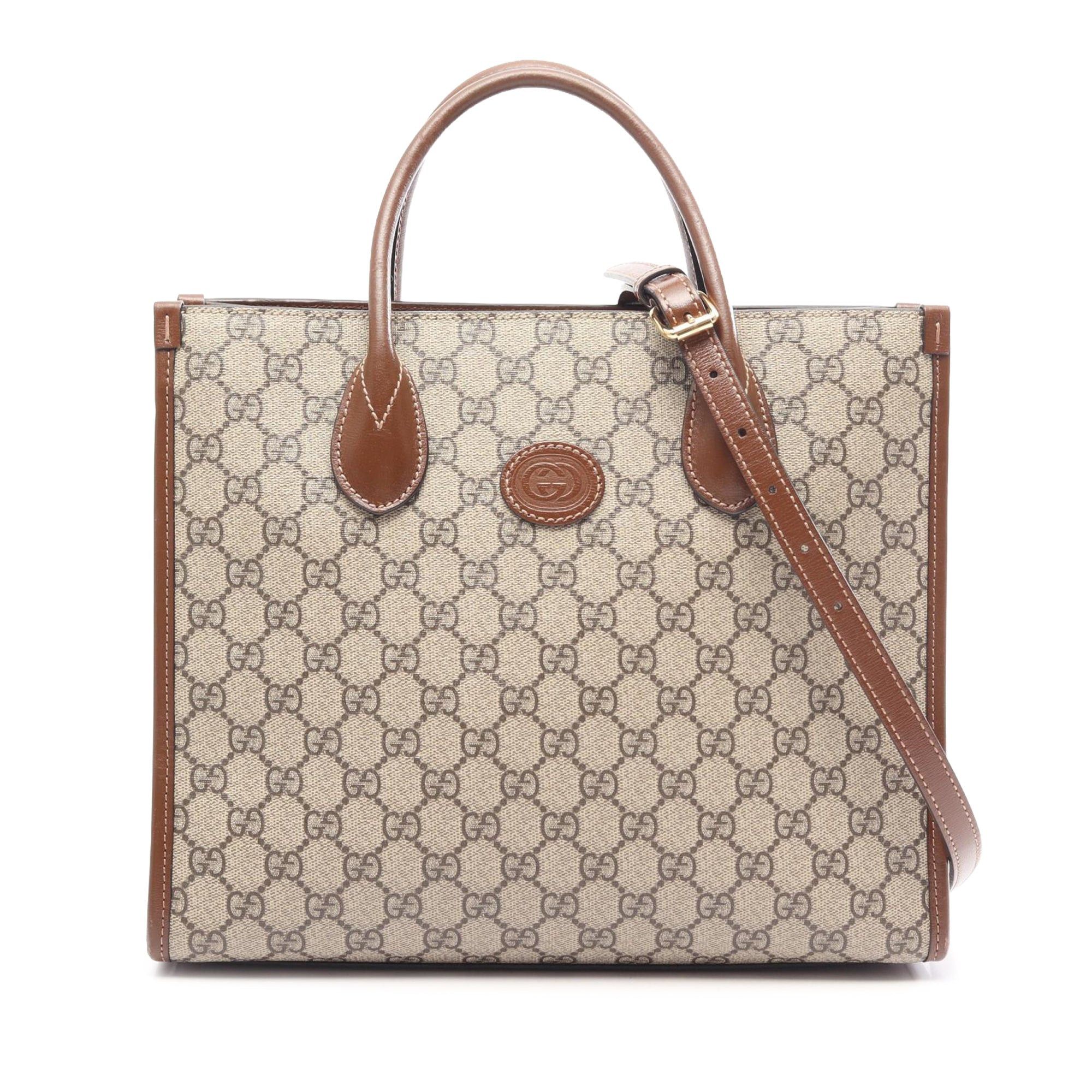 Gucci GG Supreme Interlocking G Tote Size ONE SIZE - 1 Thumbnail